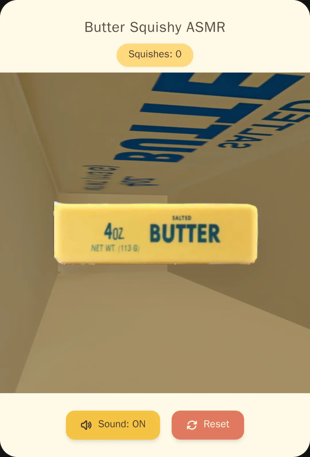 Butter ASMR Squishy cover