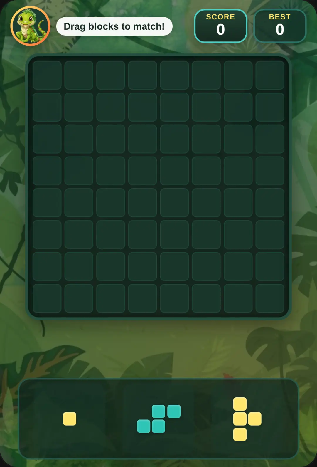 Block Blast Iguana cover