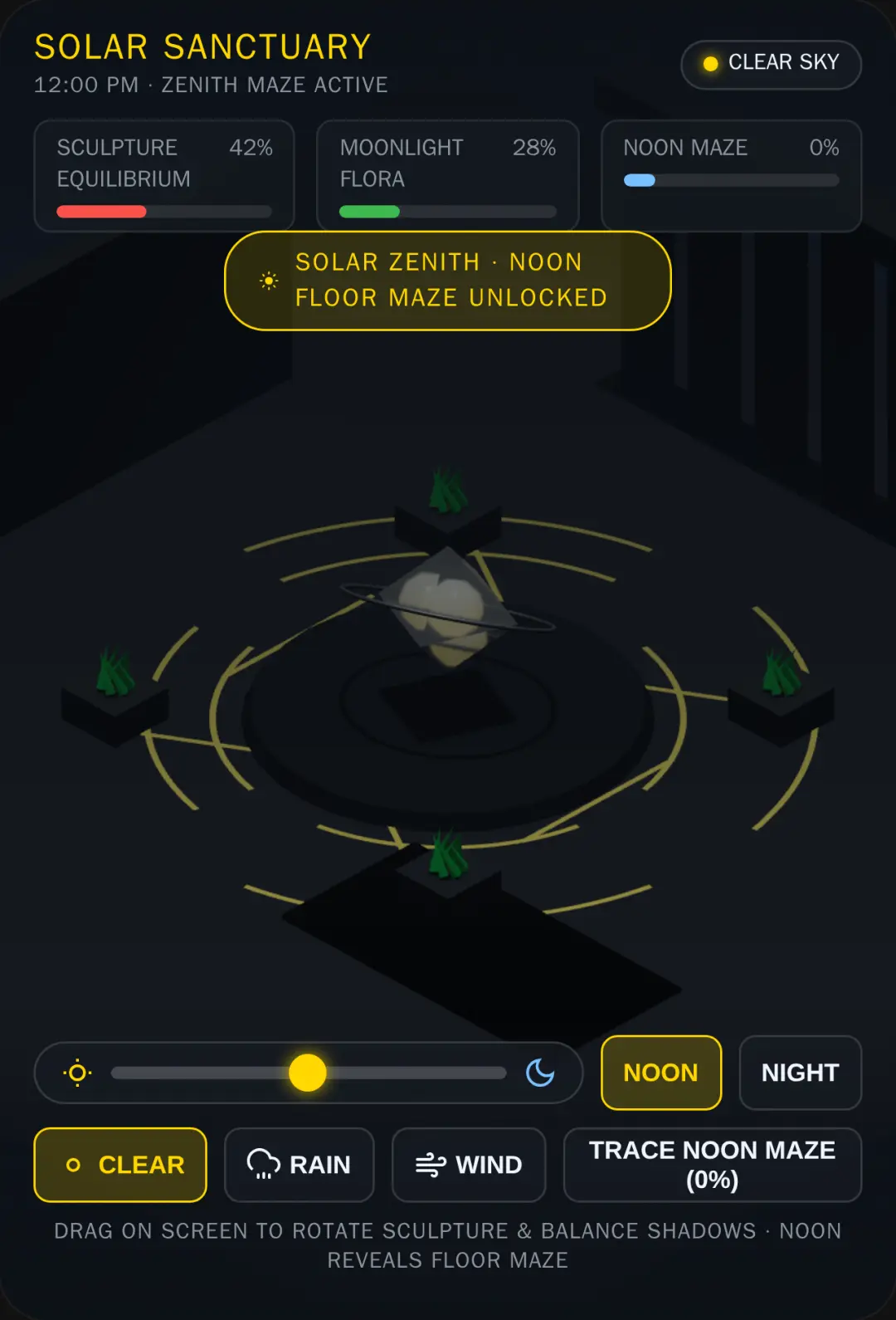 Solar Sanctuary: Shadows & Mazes cover