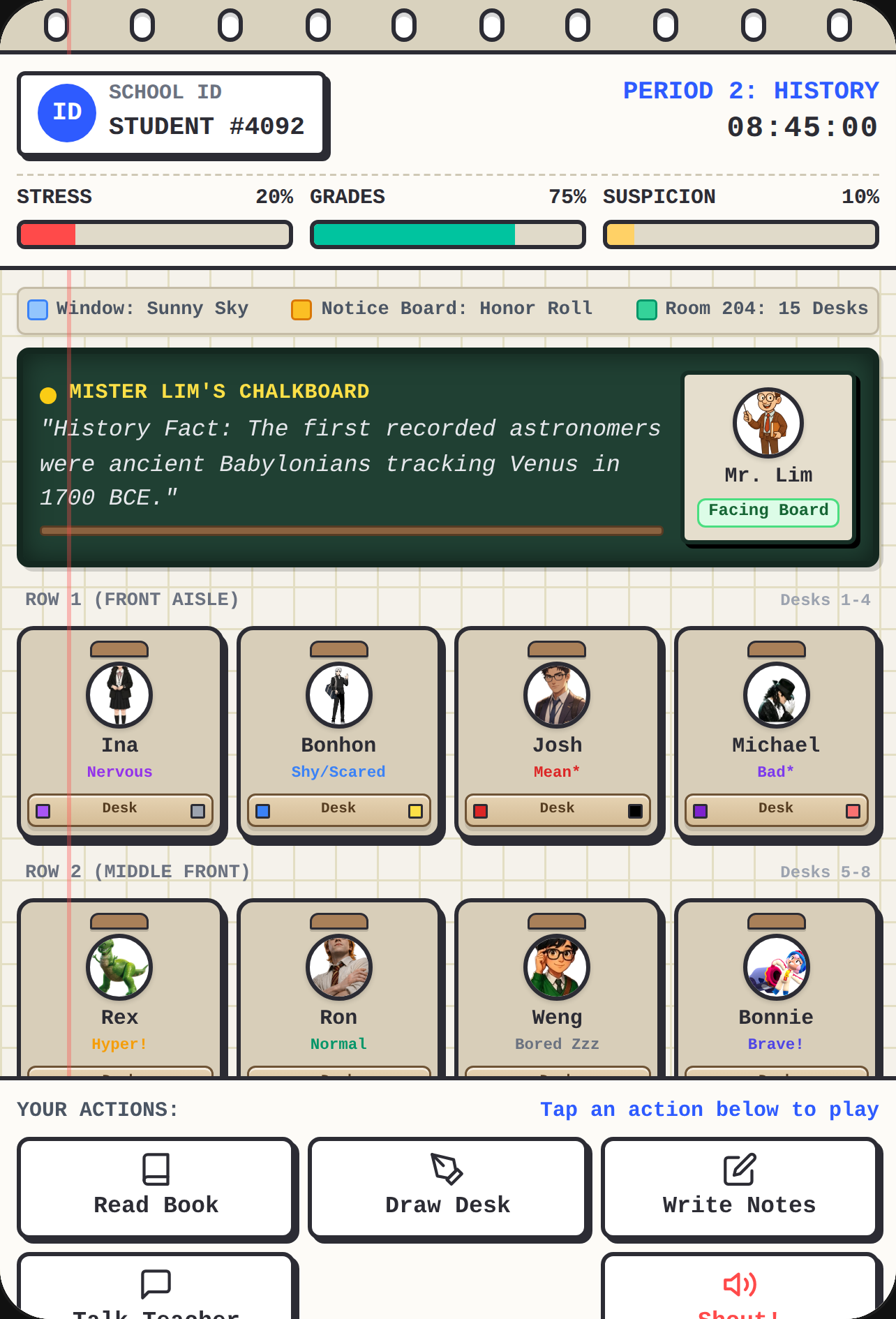 Classroom 2D - School ID Sim cover