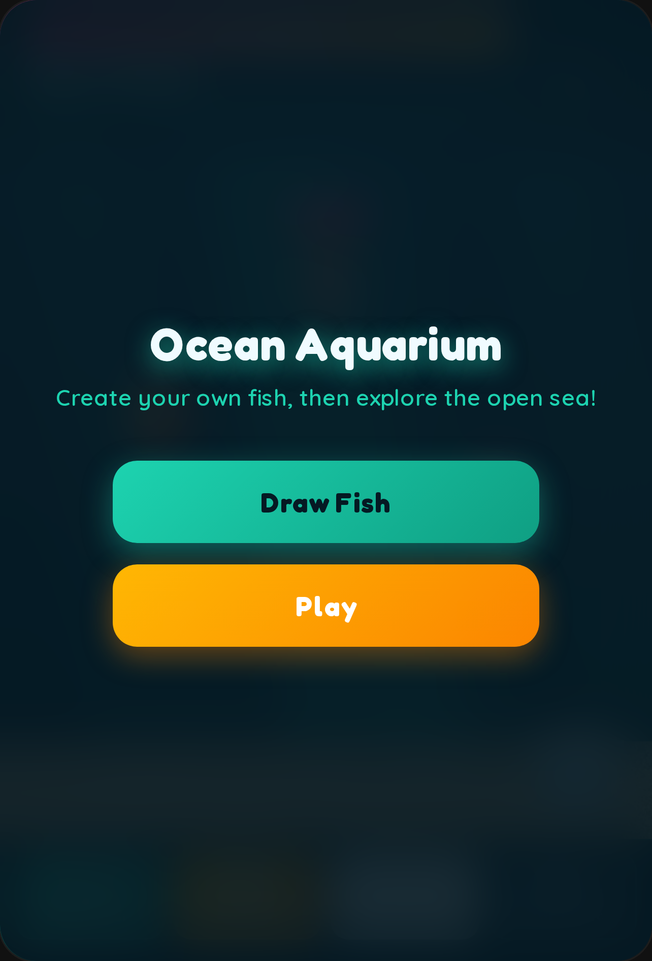 The ocean where divers can feed them cover