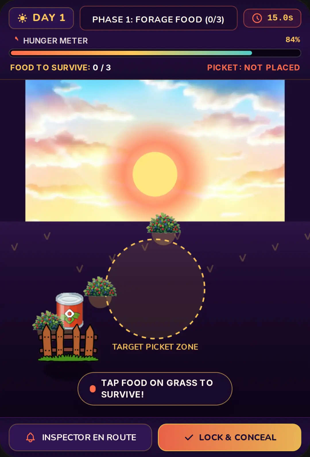 Sunset Picket Survivor cover