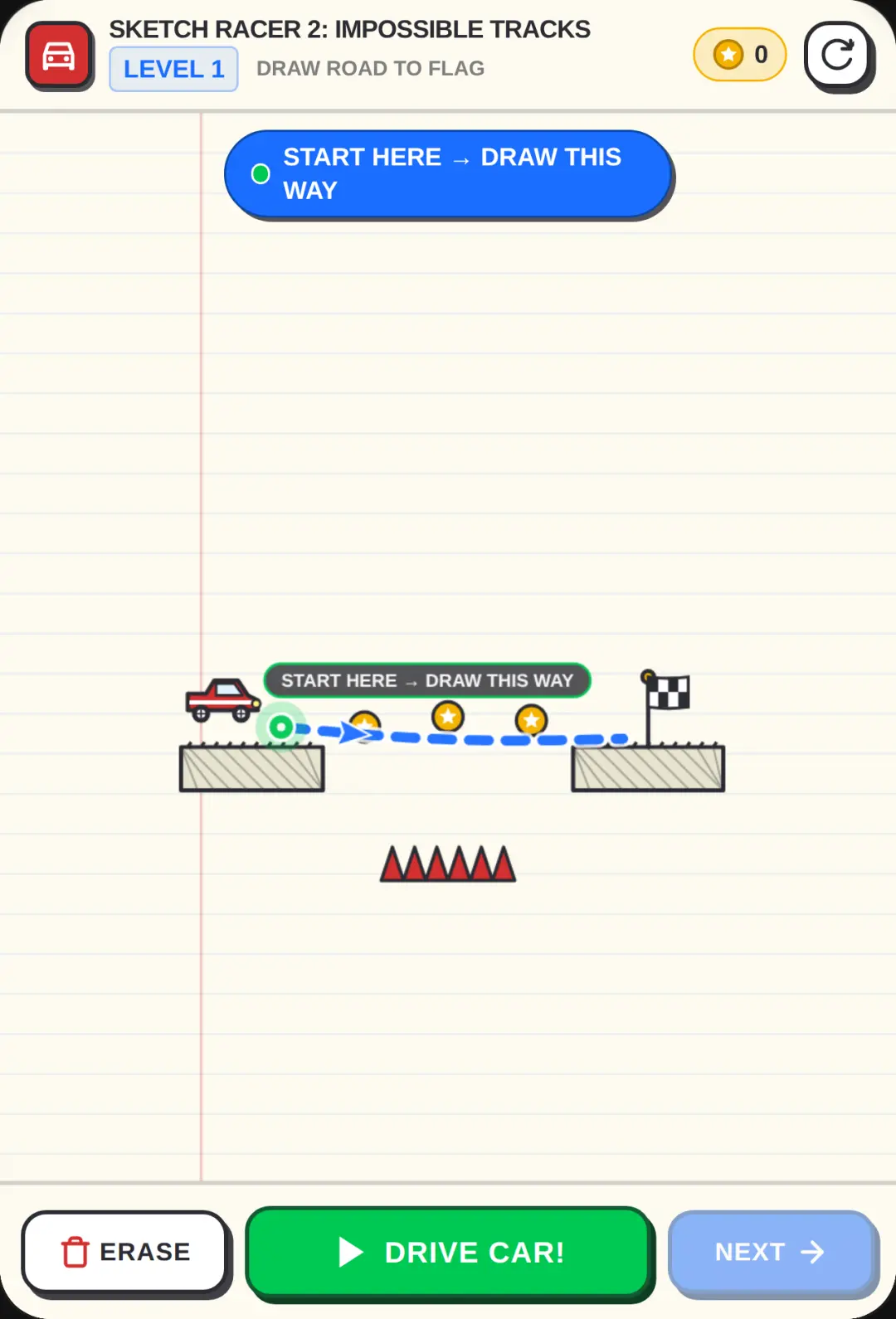 Sketch Racer 2: Impossible Tracks cover