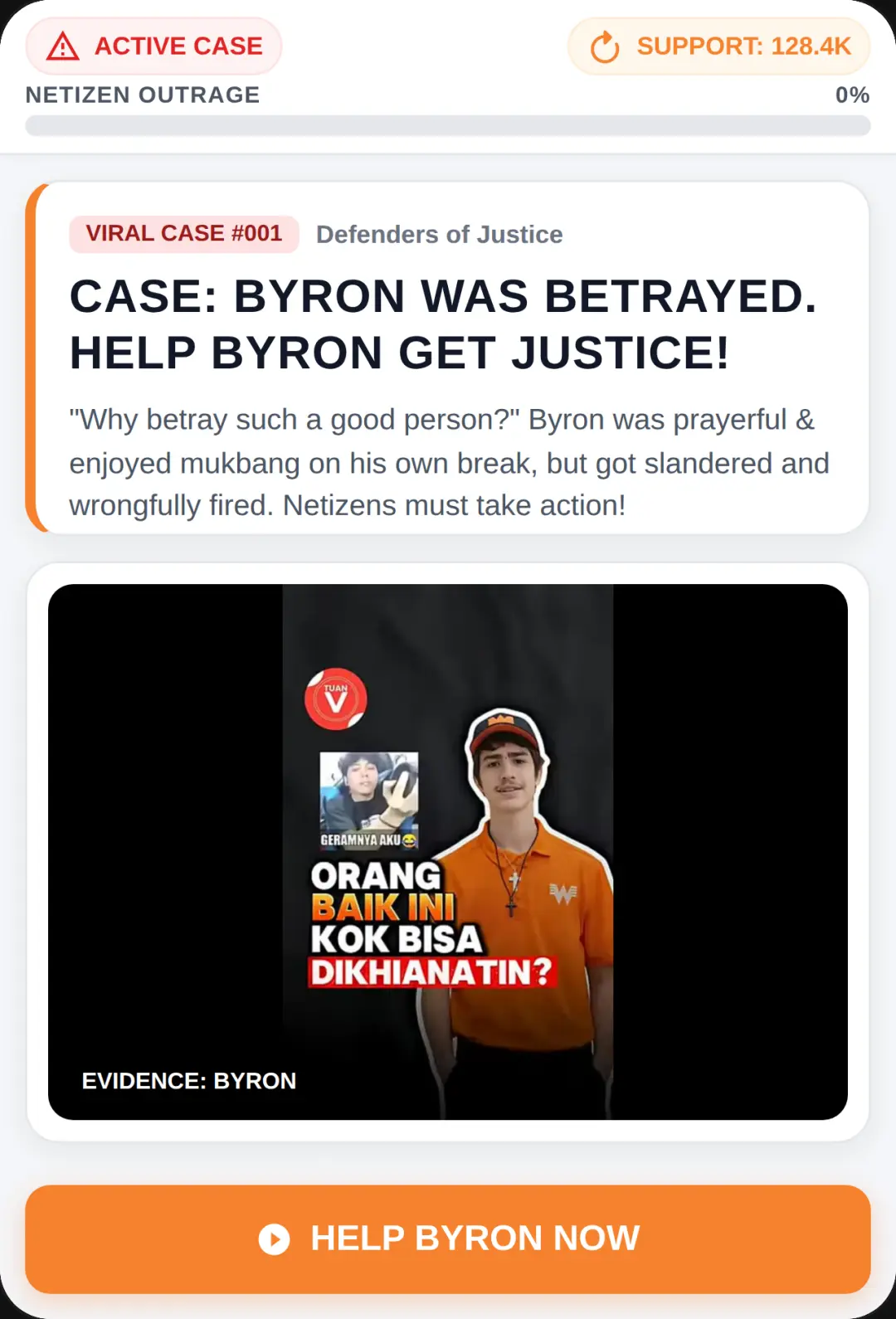 Fate of a Good Person: The Viral Karma Trial cover