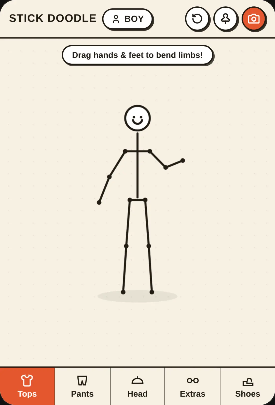 Stickman Dress & Pose
