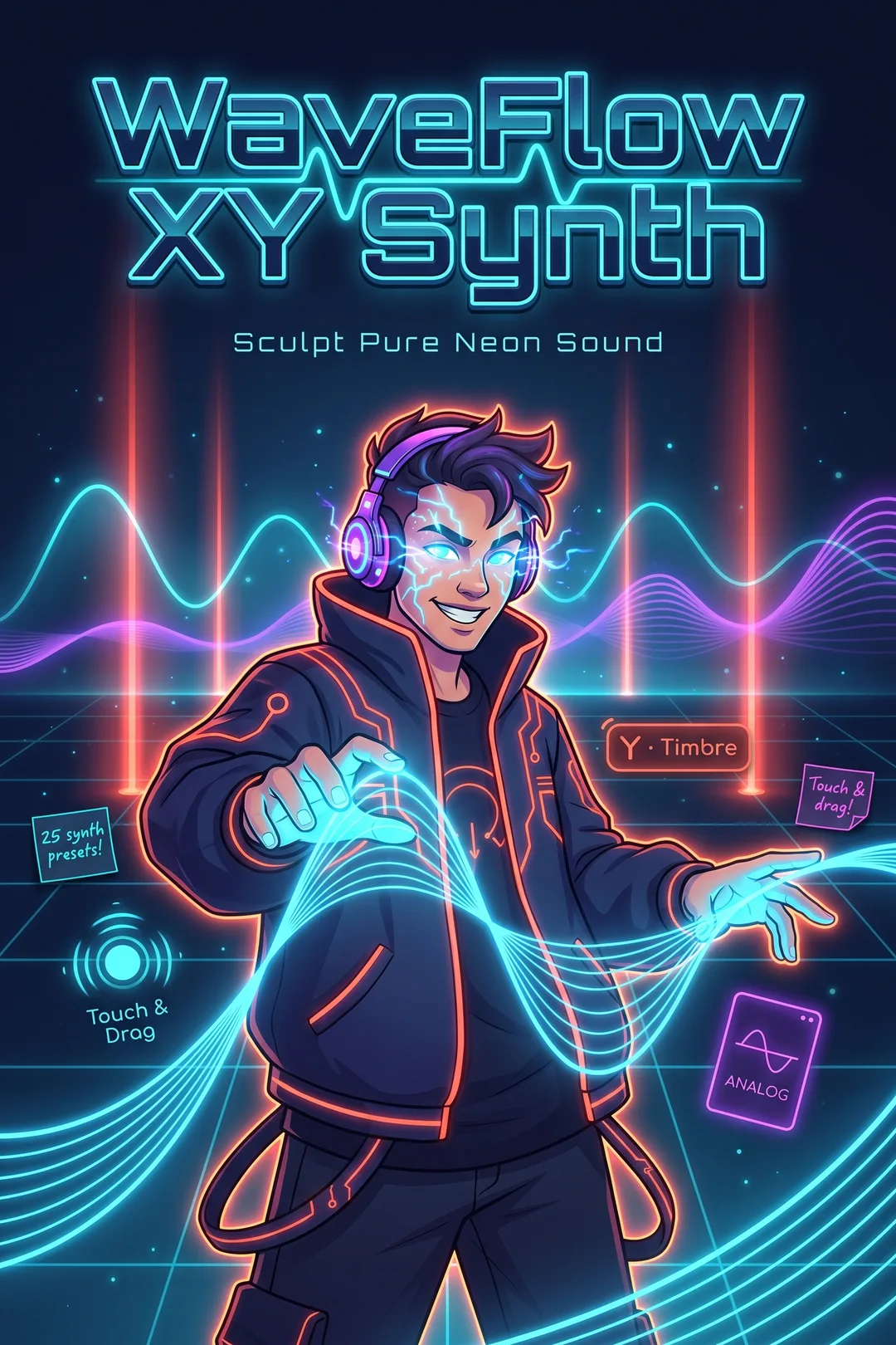 WaveFlow XY Synth