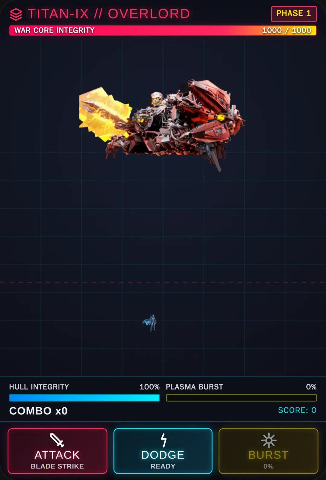 Mecha boss fight cover
