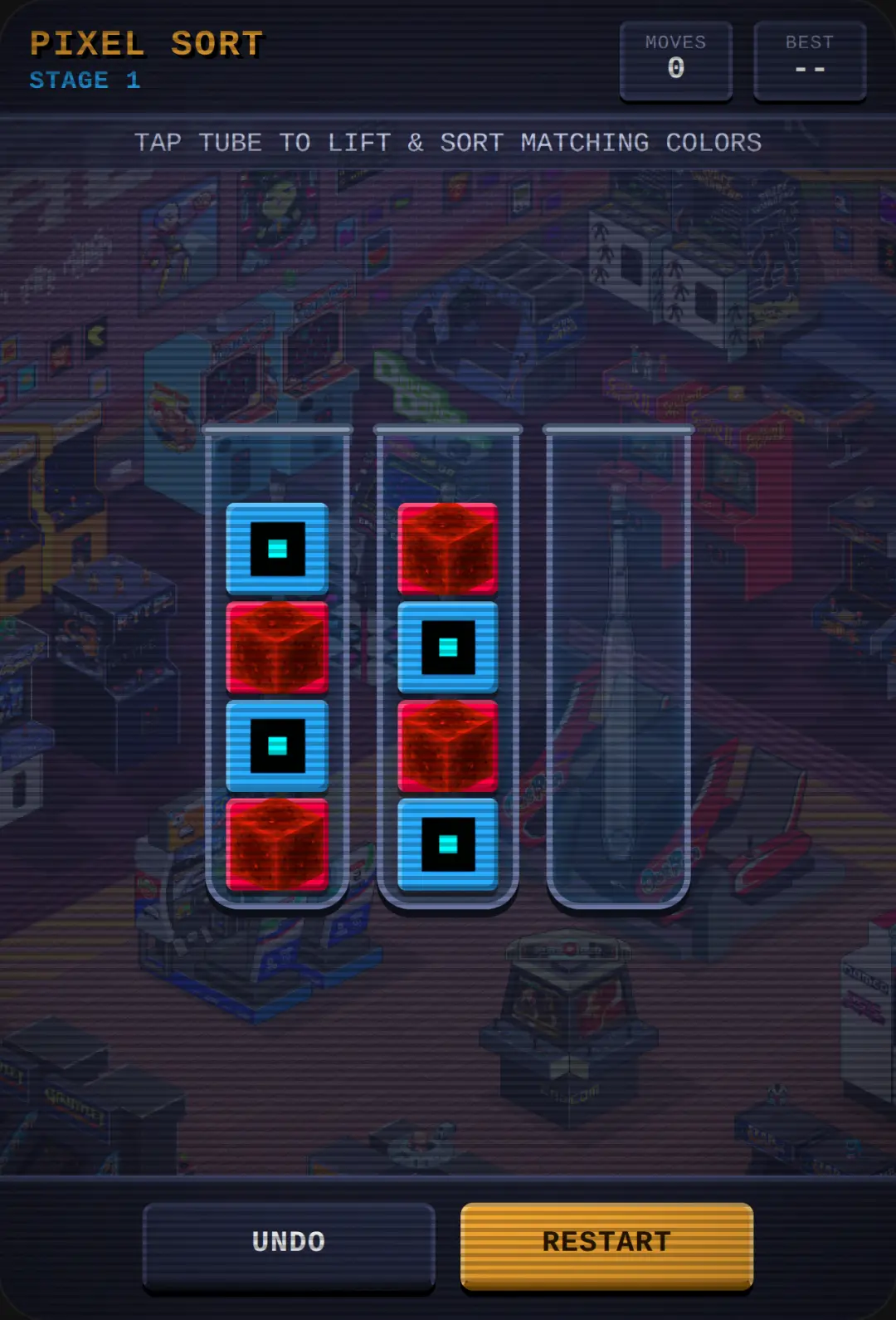 Pixel Sort Arcade cover