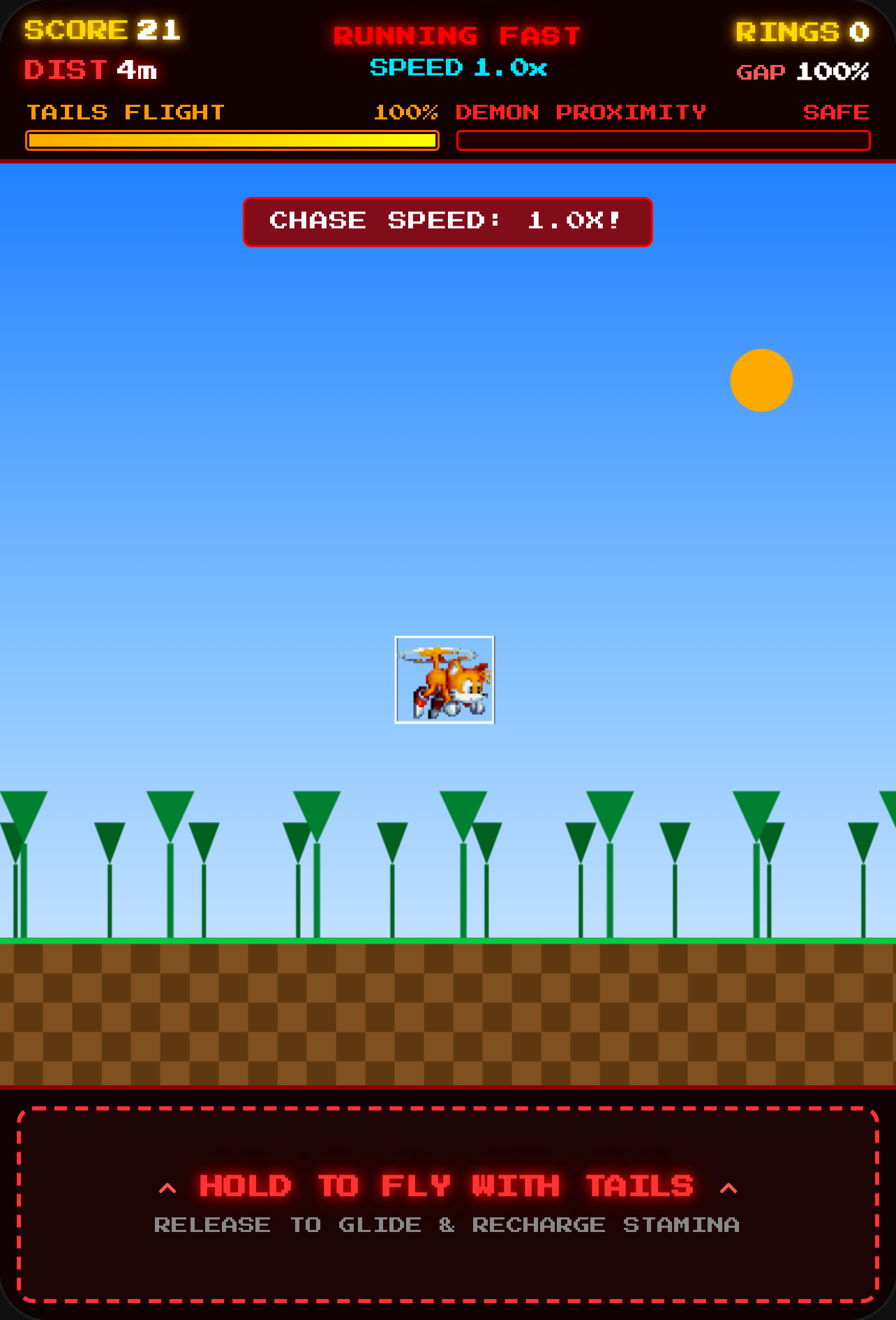 Normal flying day until DEMON SONIC CHASE YOU !!😁 cover