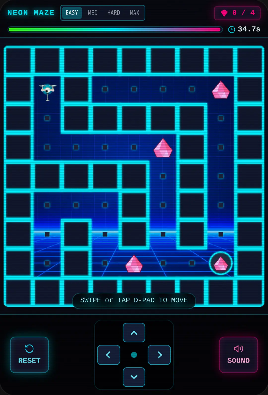 Neon Maze Runner cover