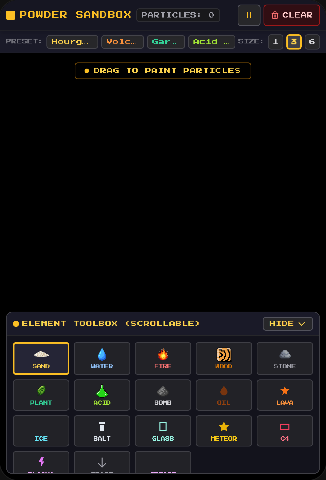 POWDER SANDBOX cover
