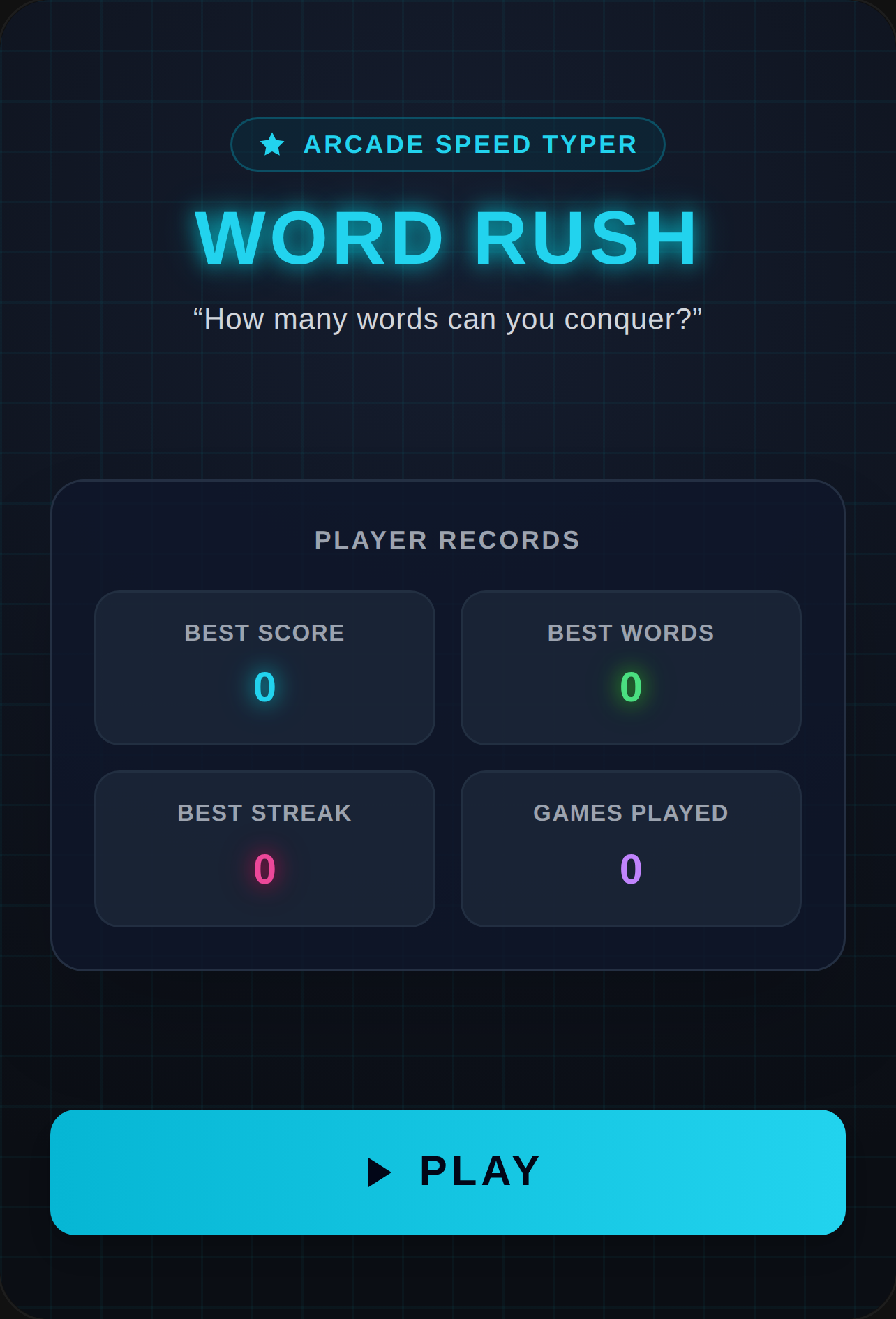 Word Rush cover