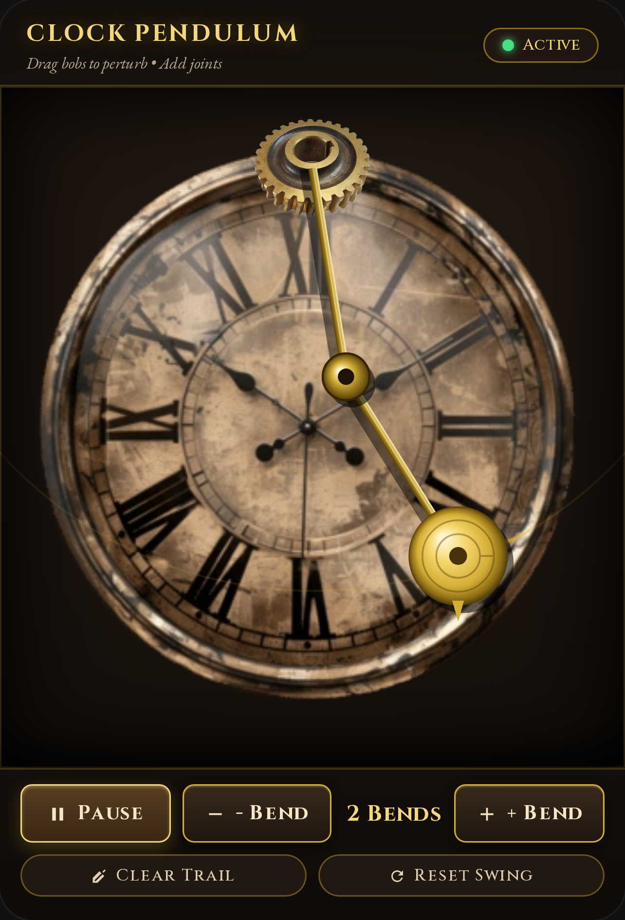 Horological Pendulum Mechanics cover