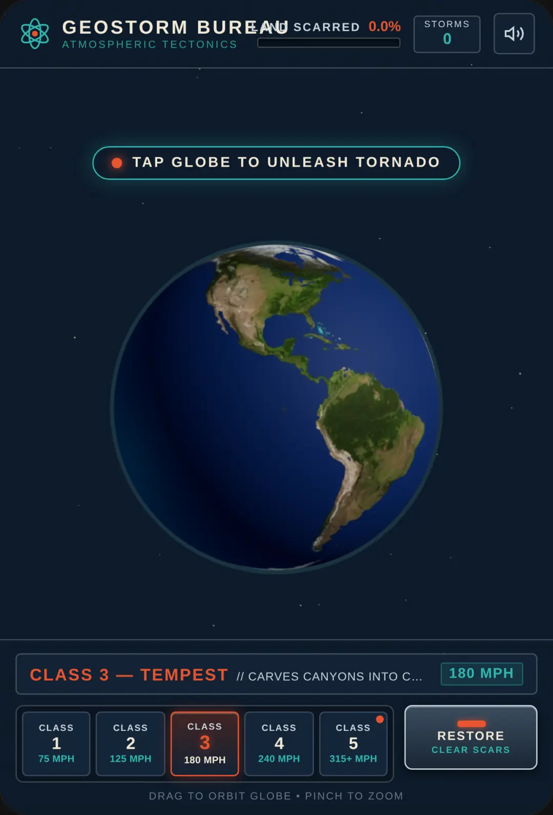 Geostorm Control — Earth Tornado Sculptor cover