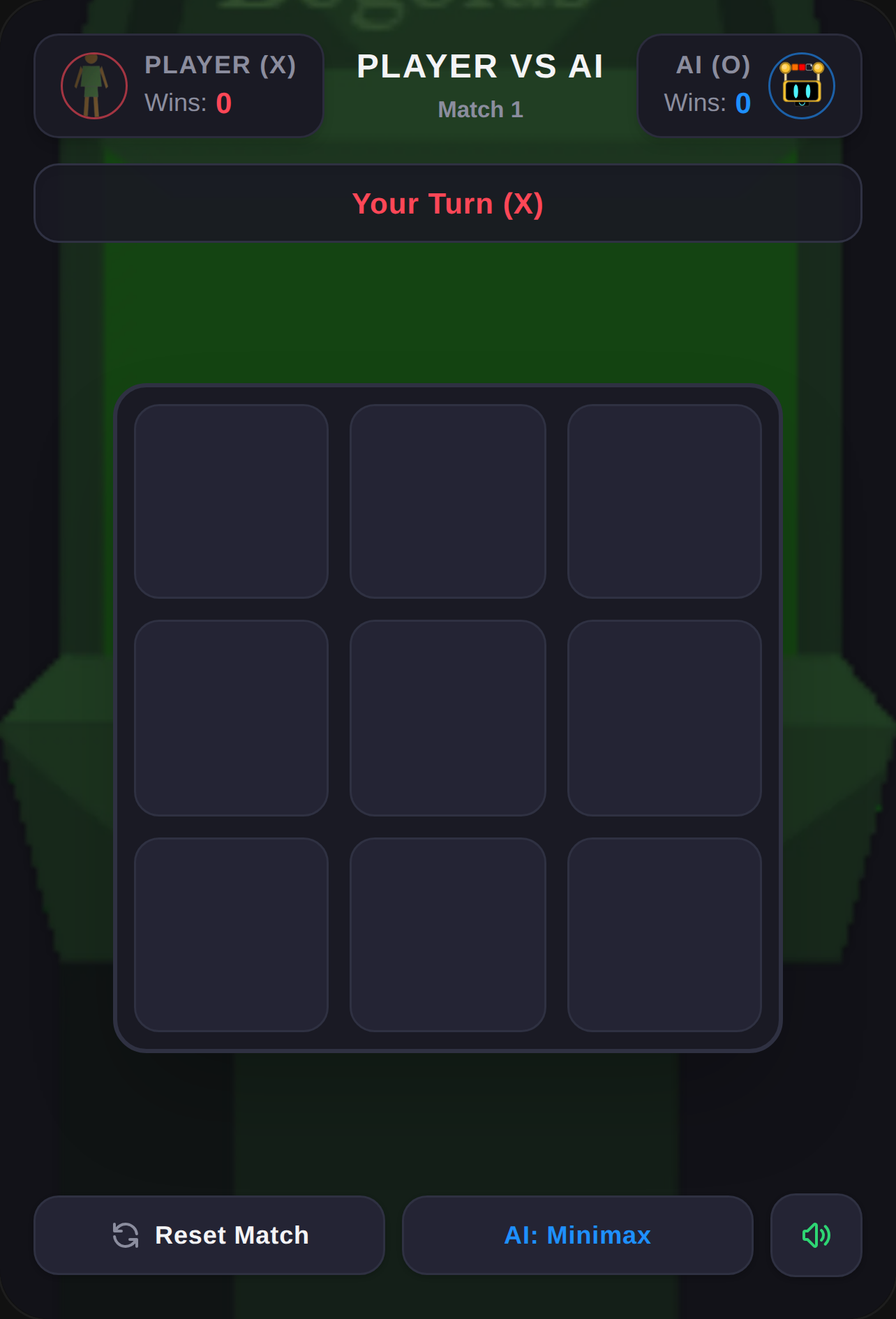 Player vs AI - Turn-Based Board Game cover
