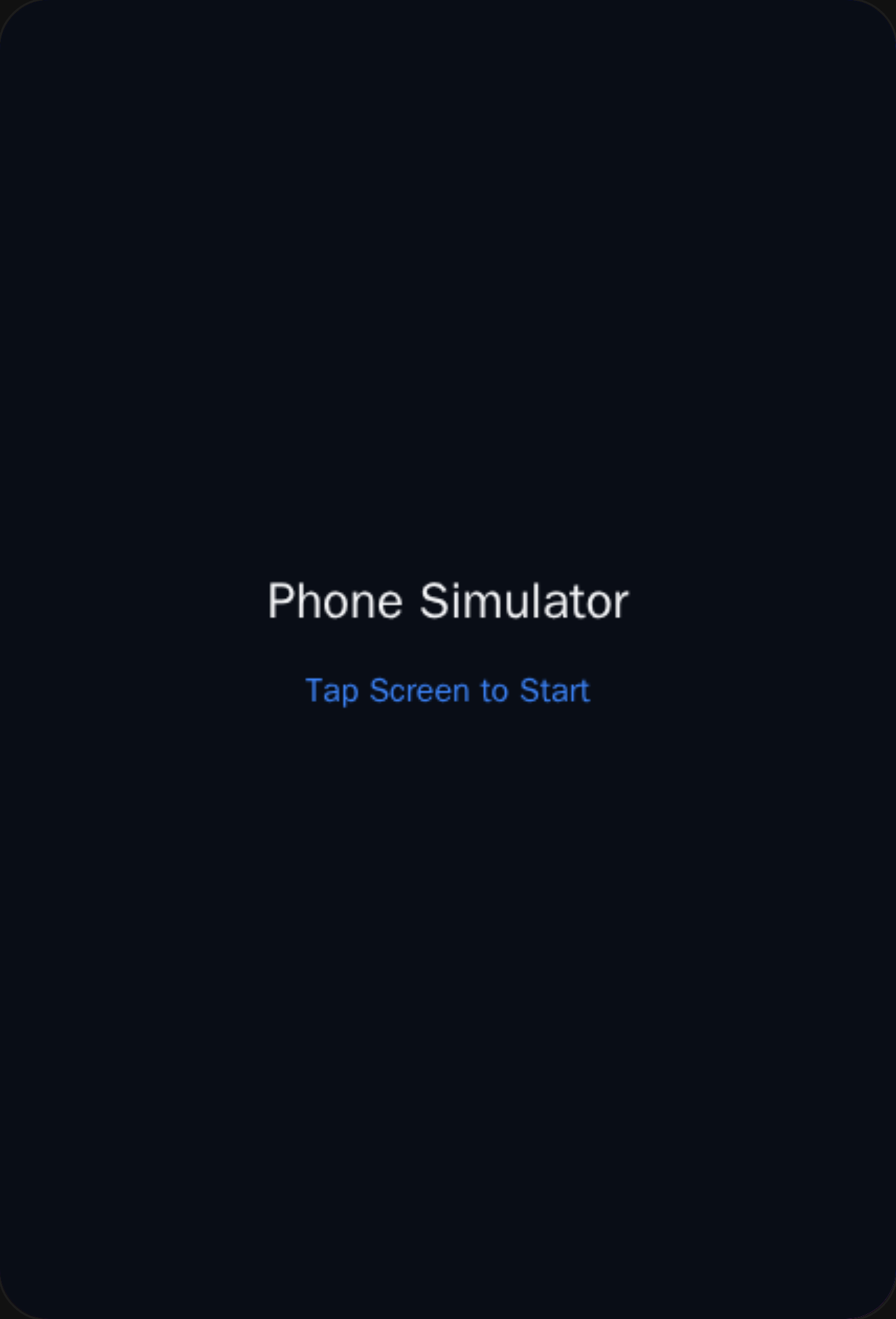 Phone Simulator cover
