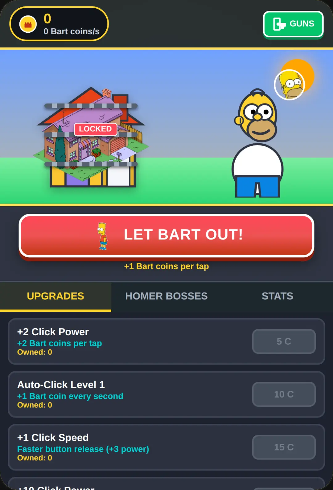 Homer Let The Barts Out cover