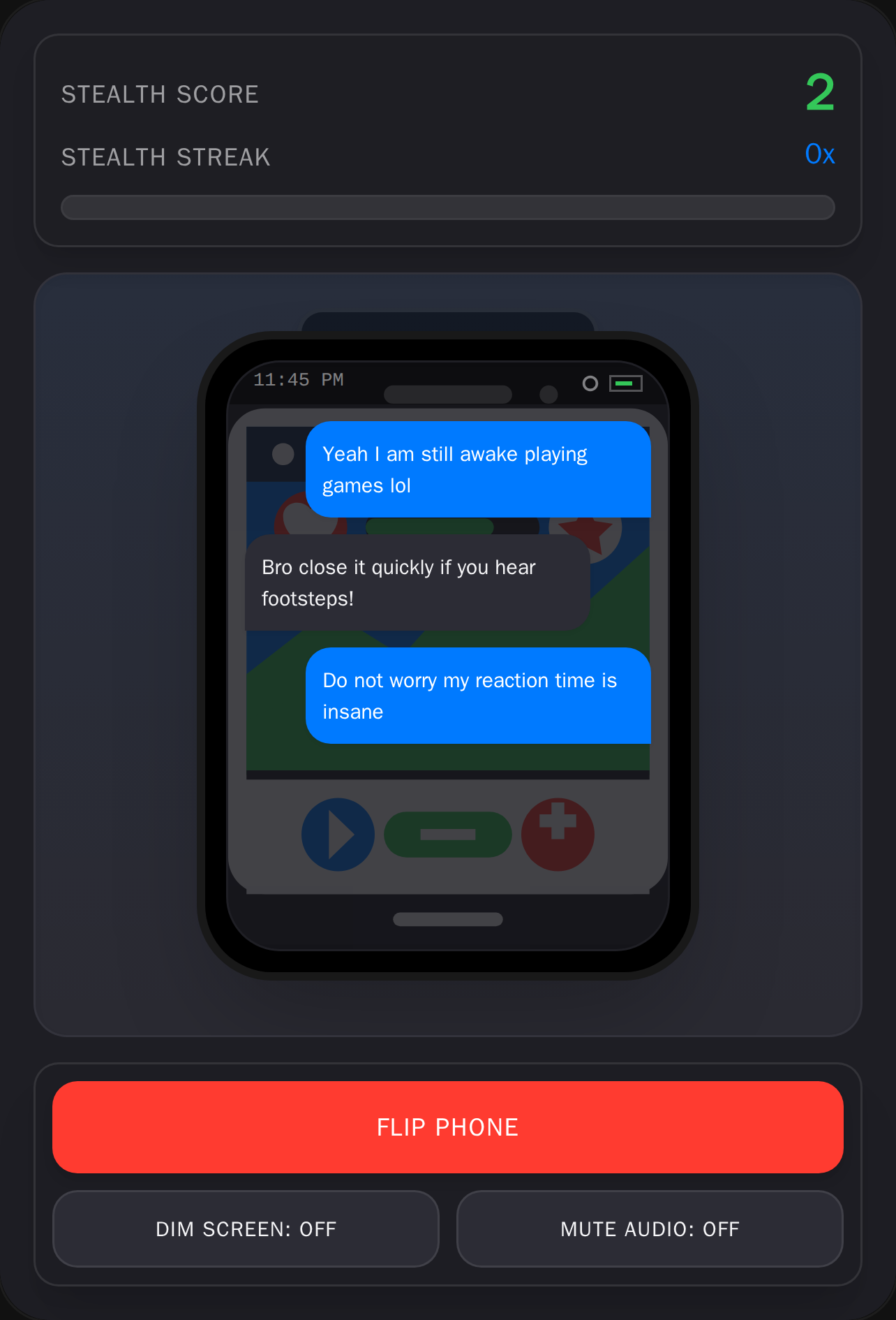 Hide Your Phone cover
