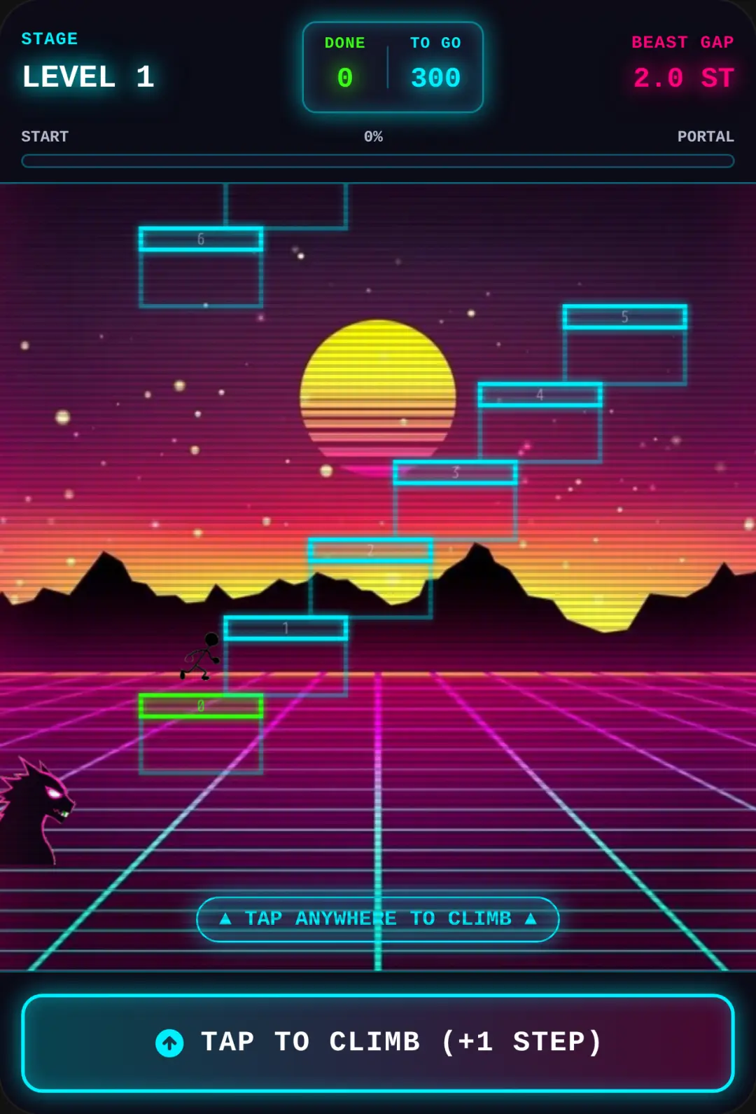 Neon Stair Escape cover