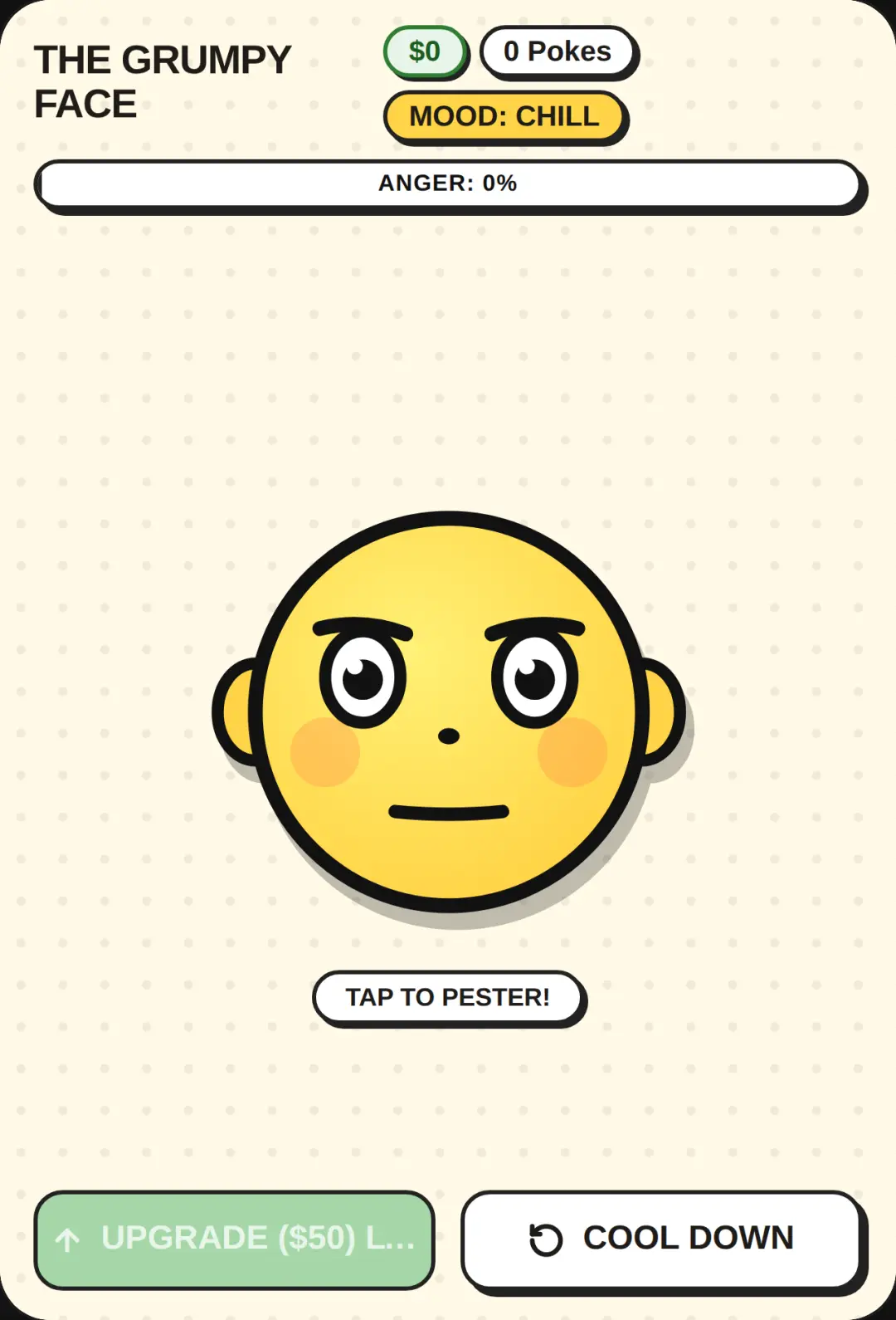The Grumpy Face cover