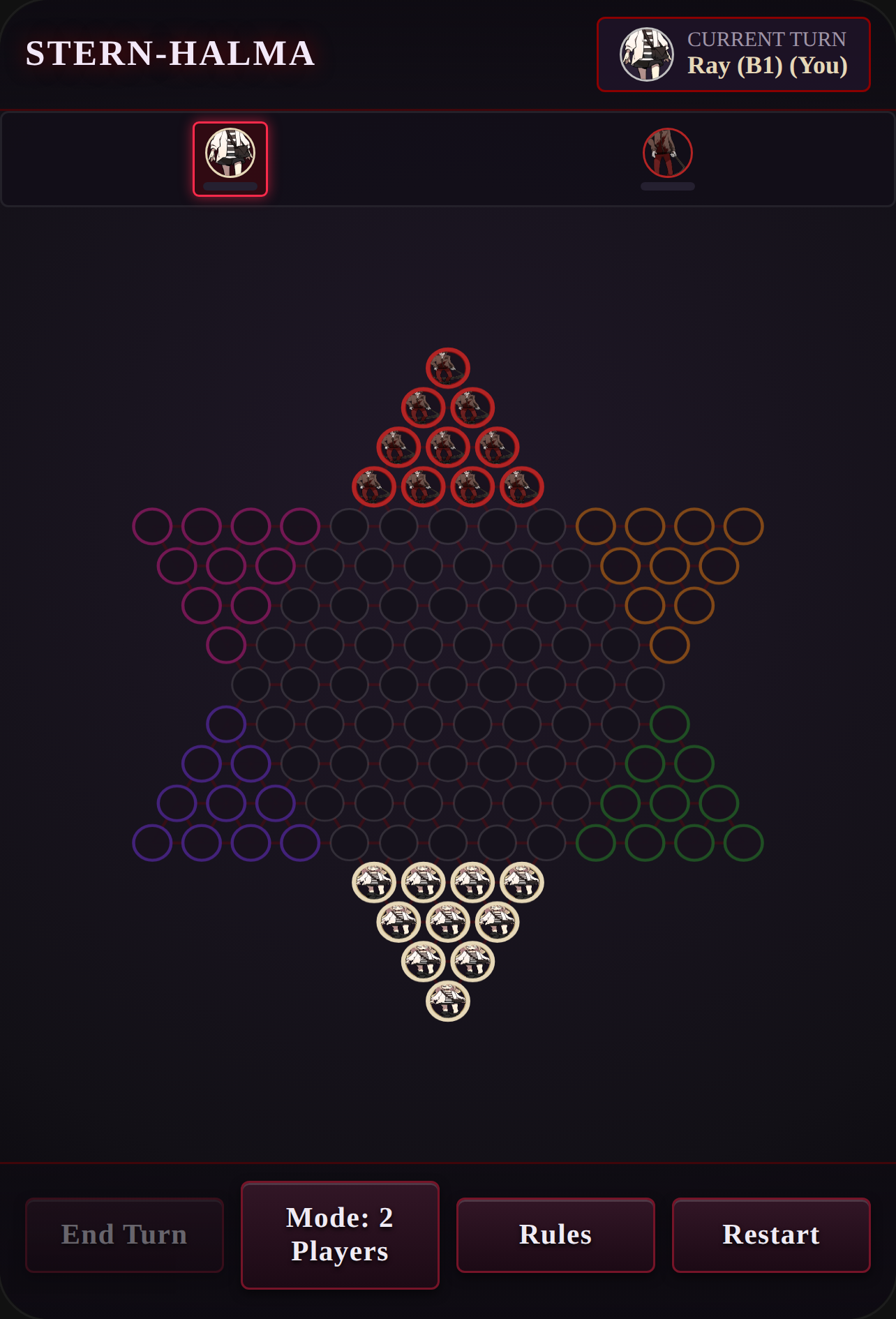 Angels of Death - Chinese Checkers cover