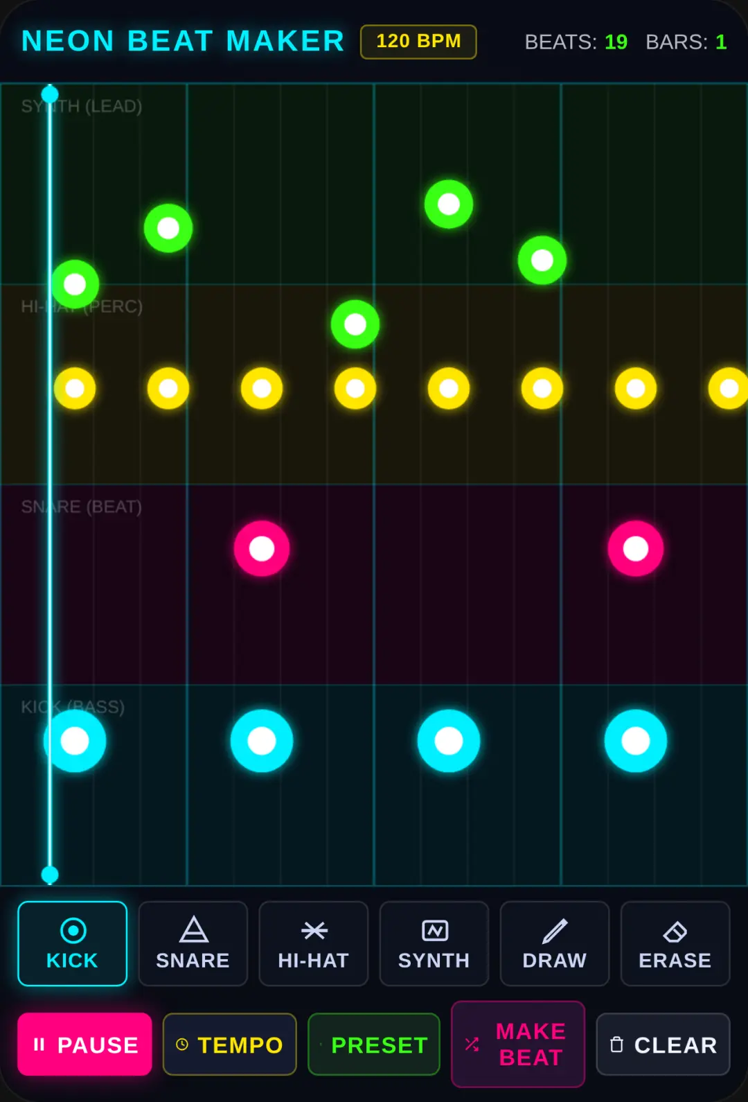 Neon Beat Sketcher cover