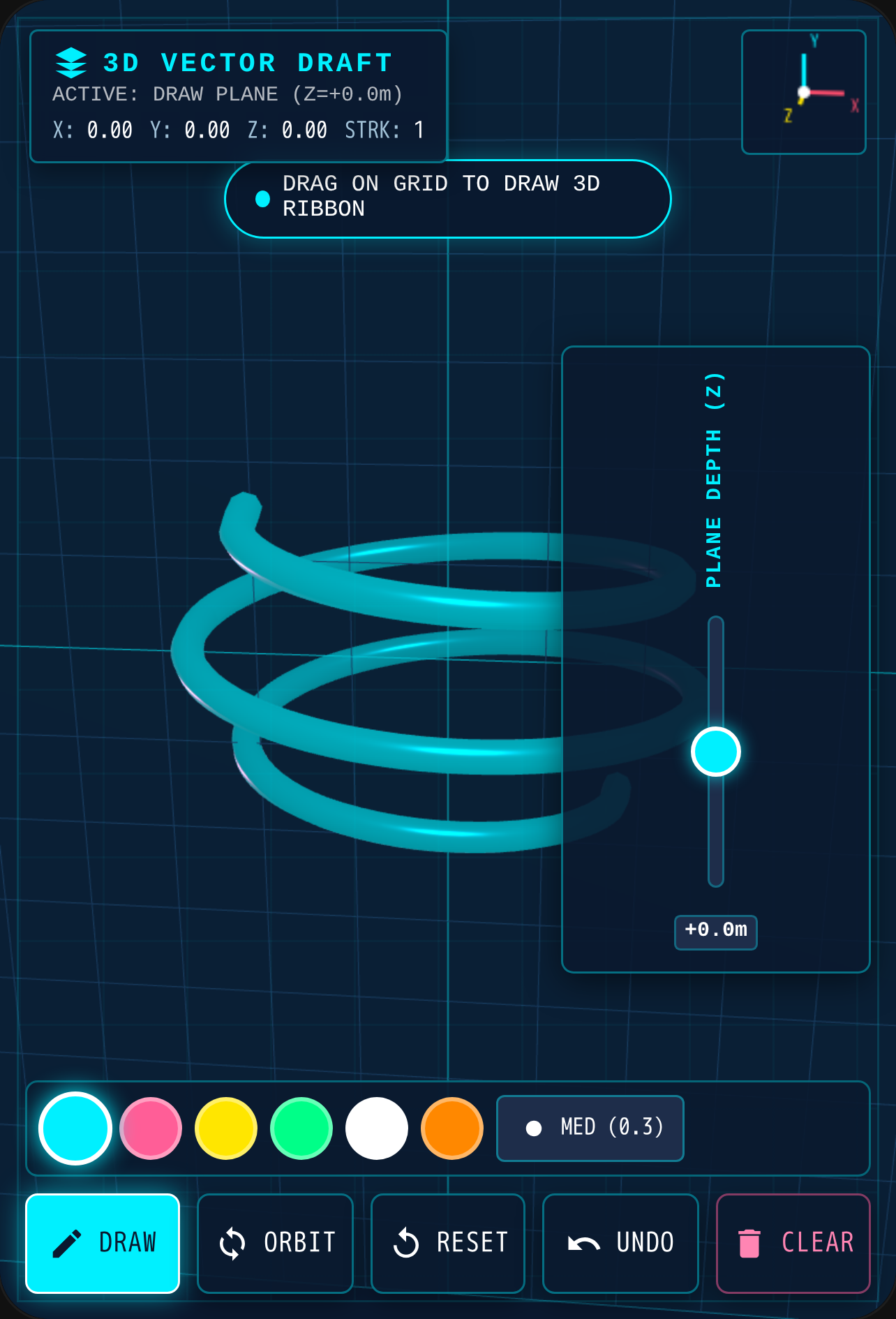 3D Vector Space — 3D Drawing cover