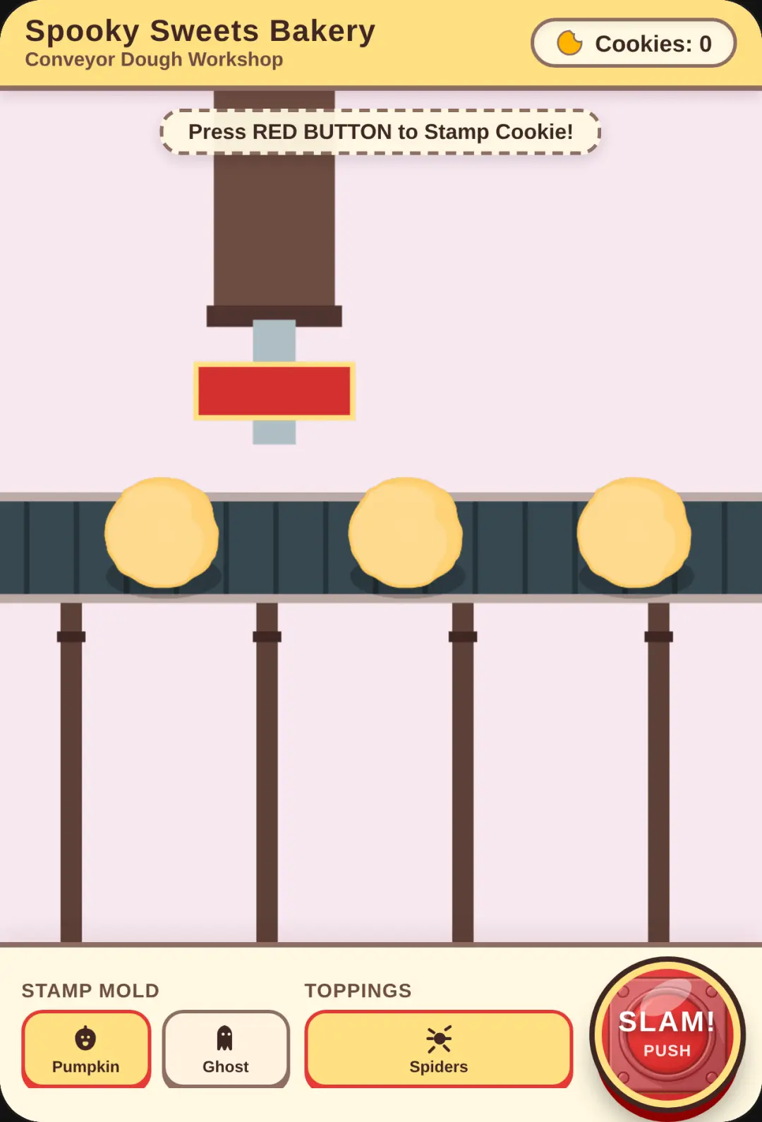 Spooky Cookie Conveyor cover