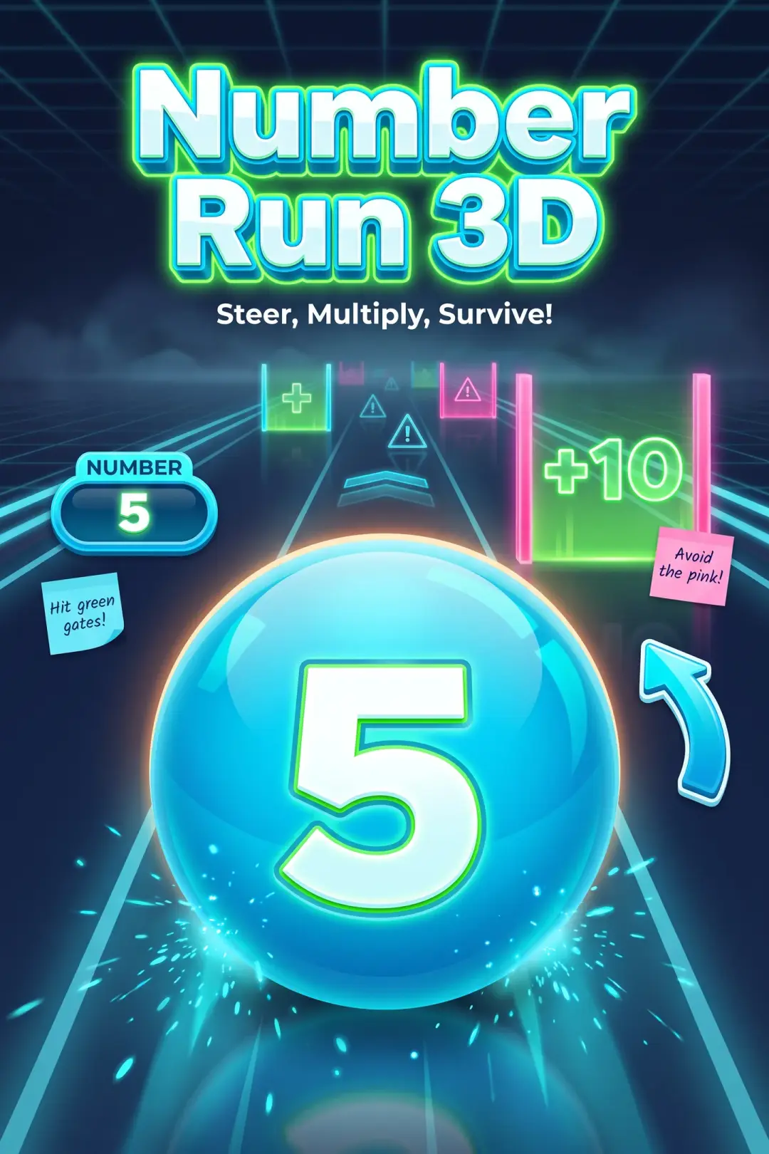 Number Run 3D