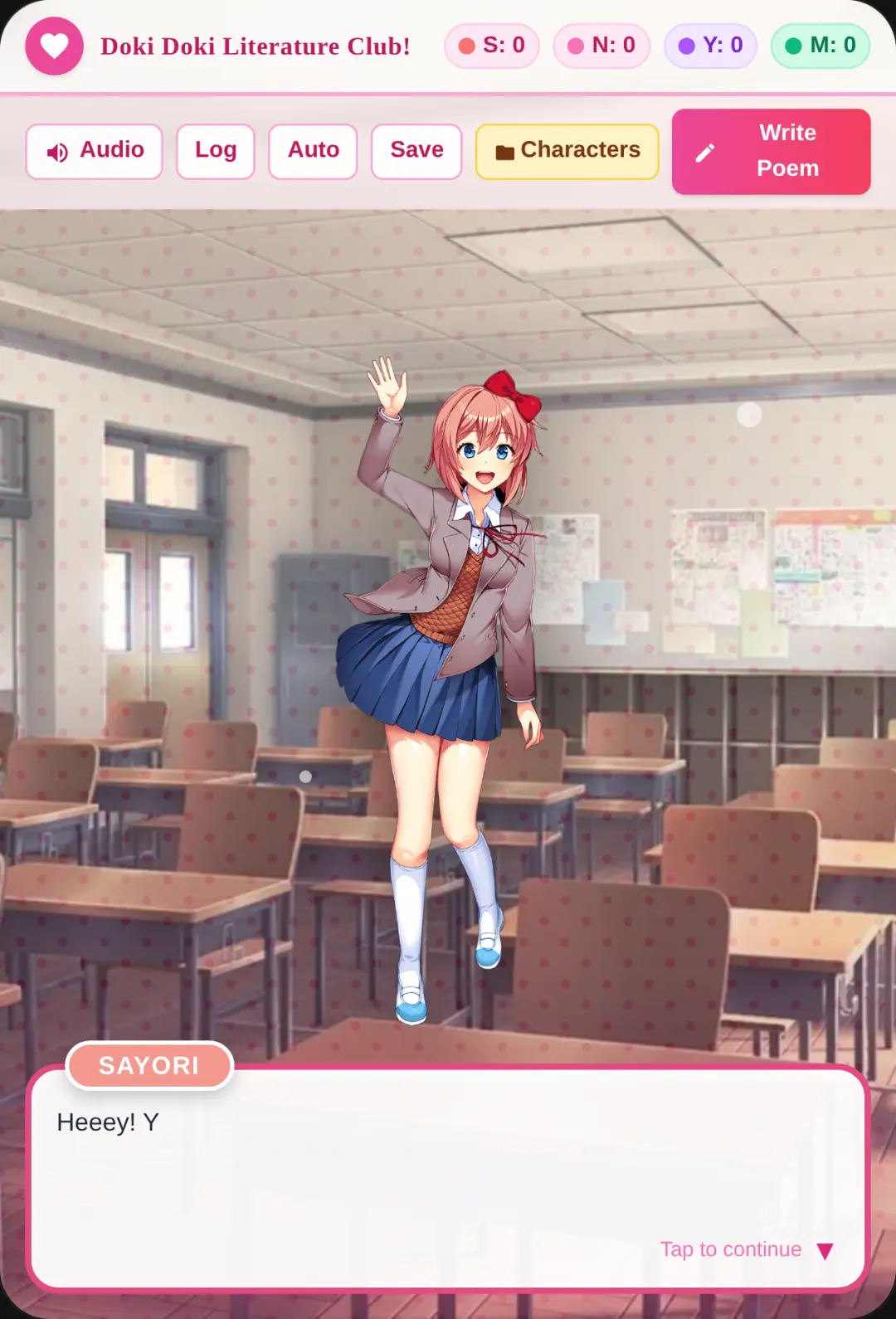 Doki Doki Literature Club cover