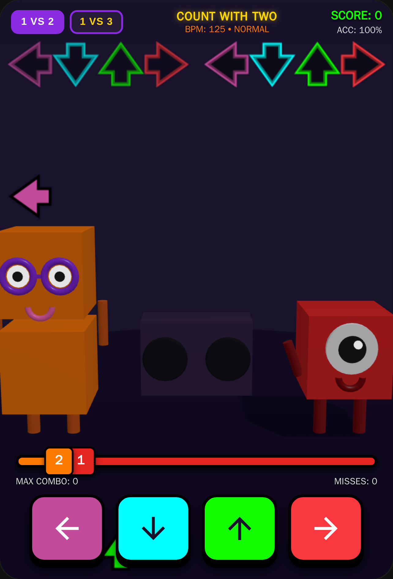 FNF Numberblocks 3D Battle cover