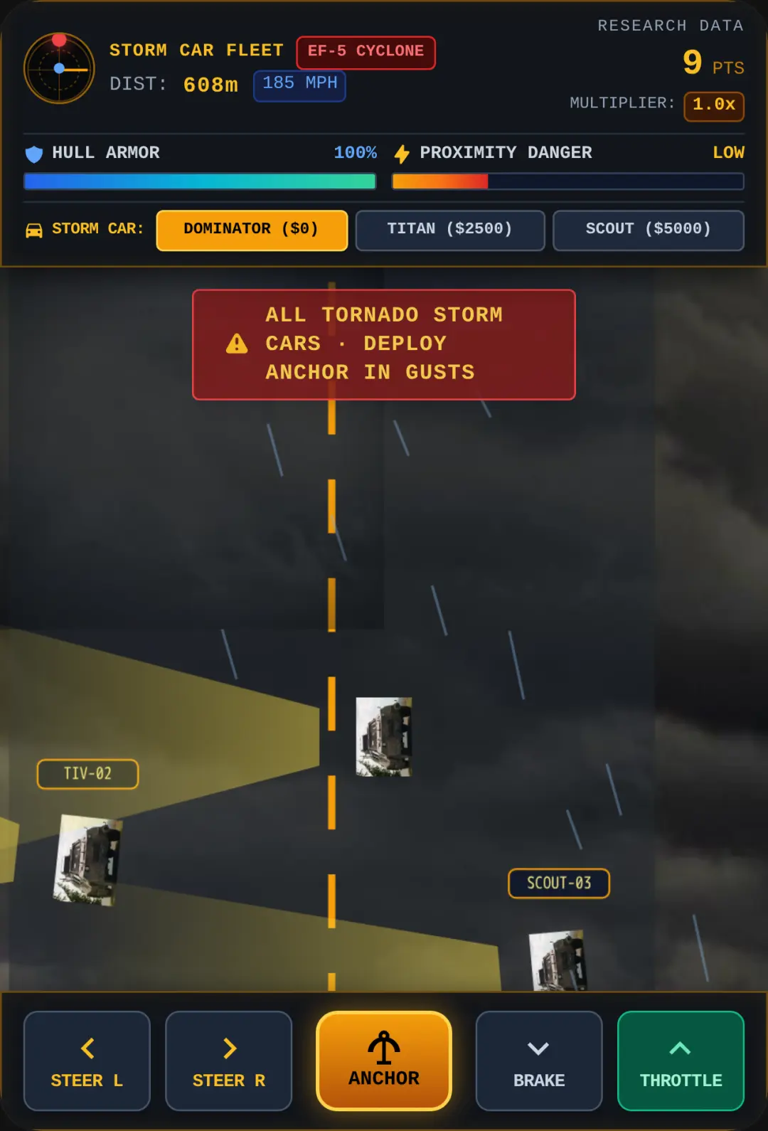 Tornado Storm Car Chaser cover