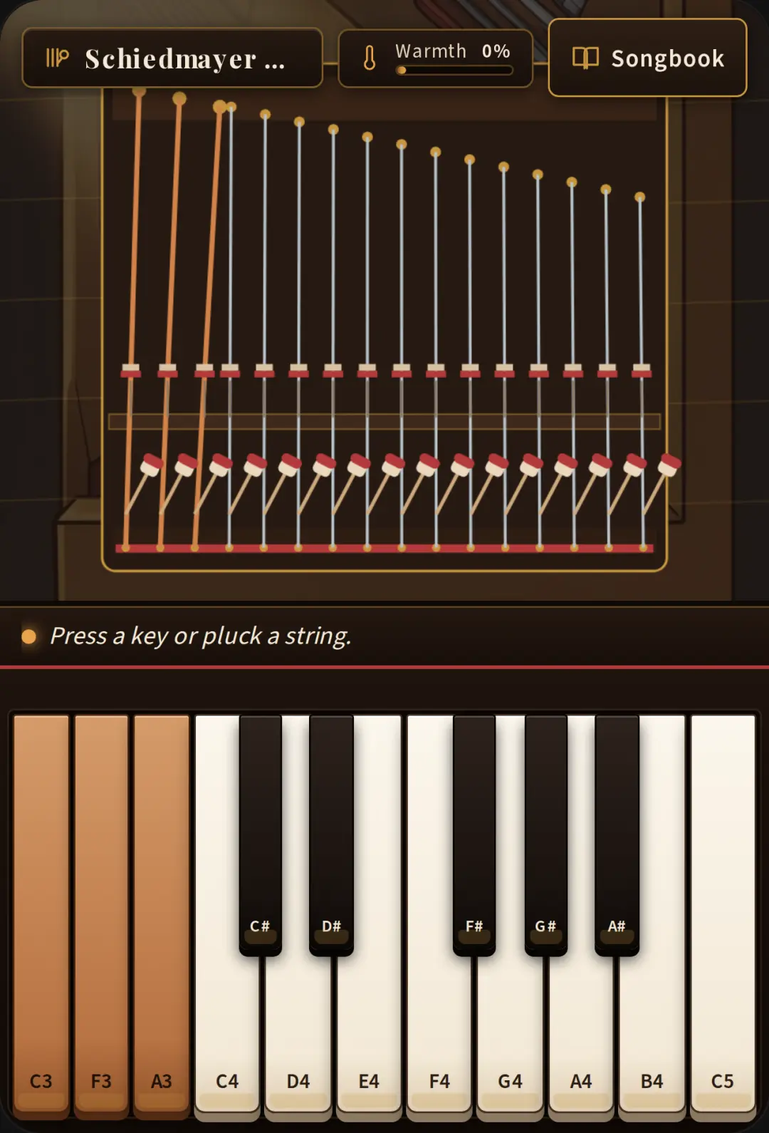 Upright Piano Cutaway cover
