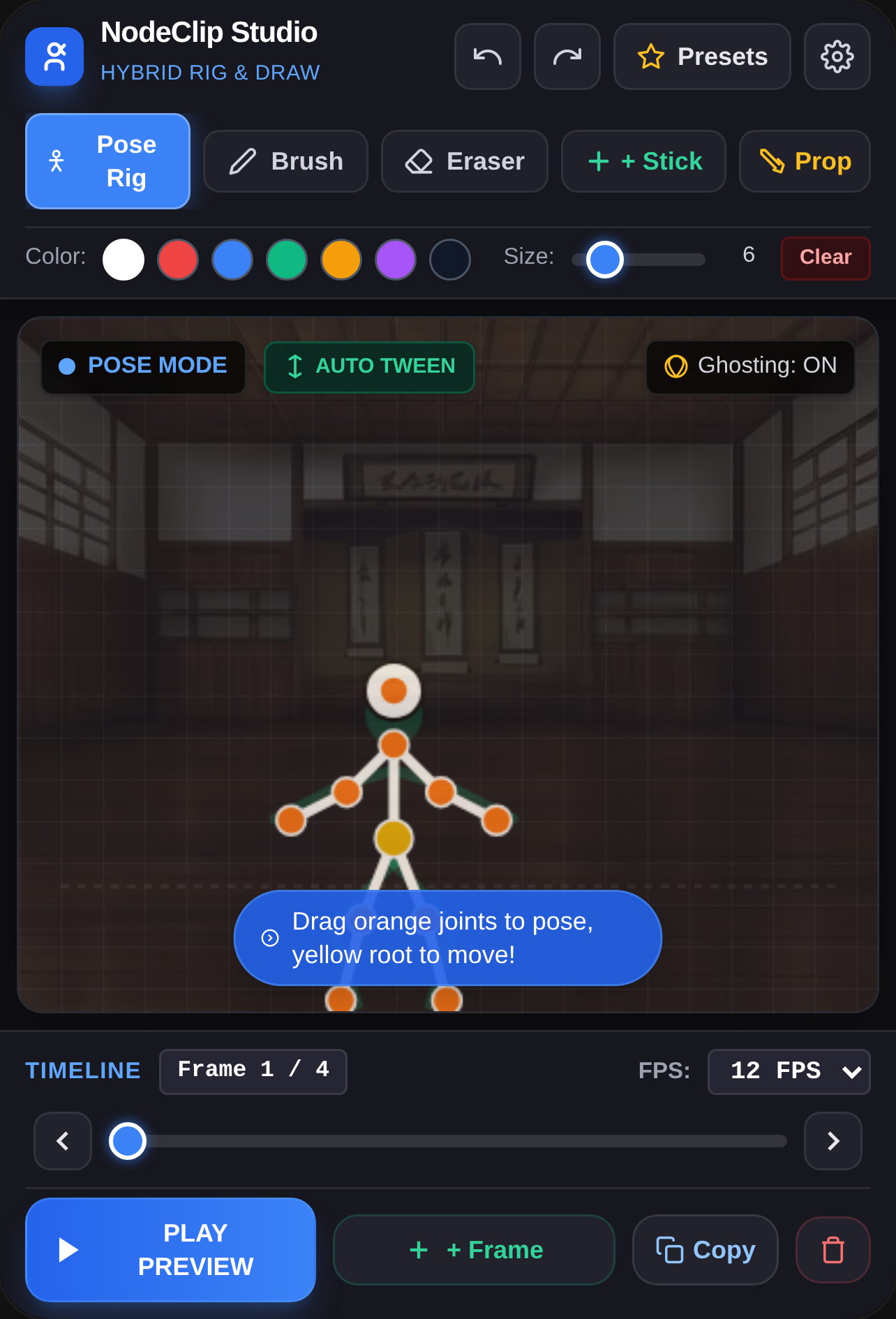 NodeClip Studio - Stick & Draw Animation cover