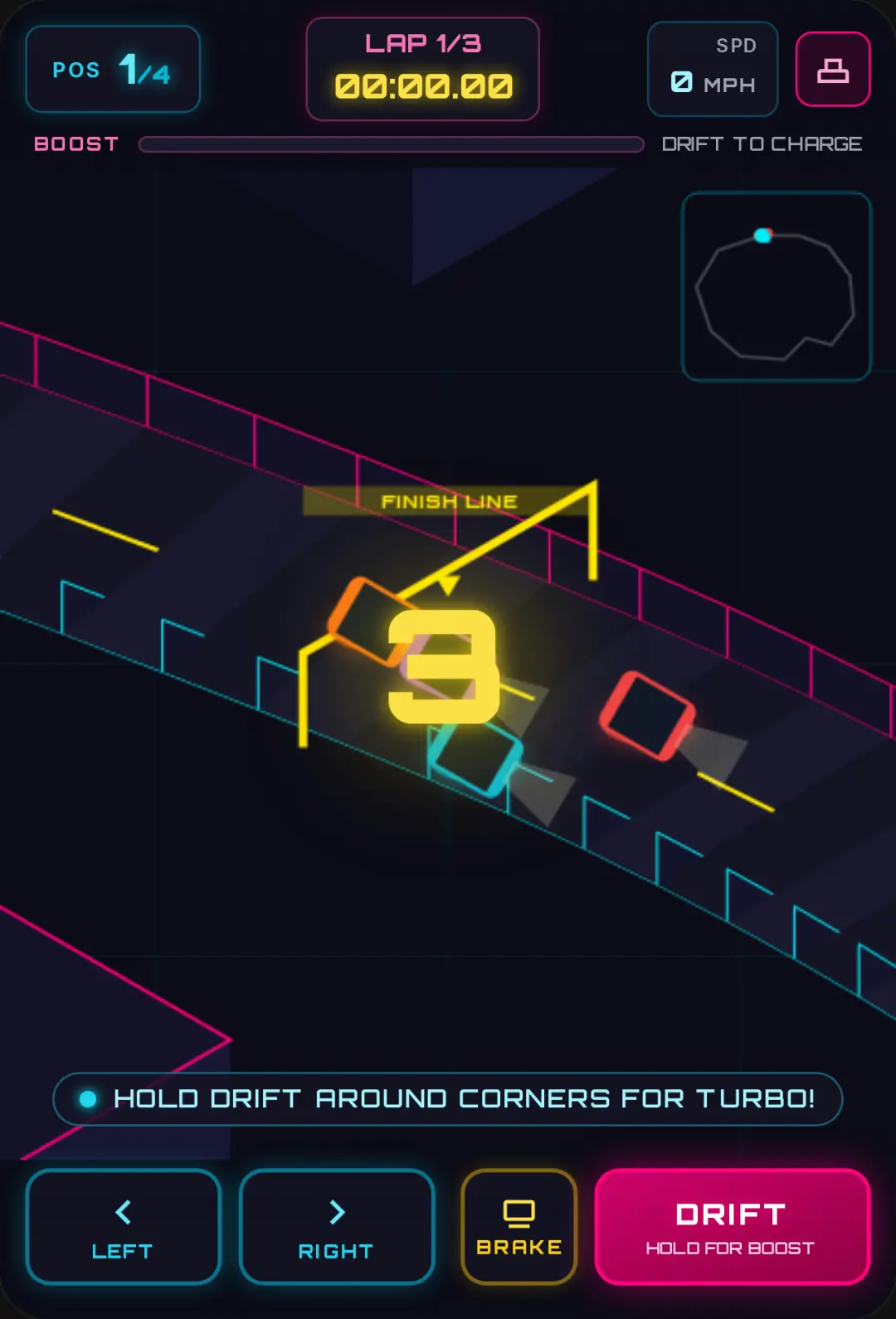 Neon Apex: 2.5D Isometric Racing cover