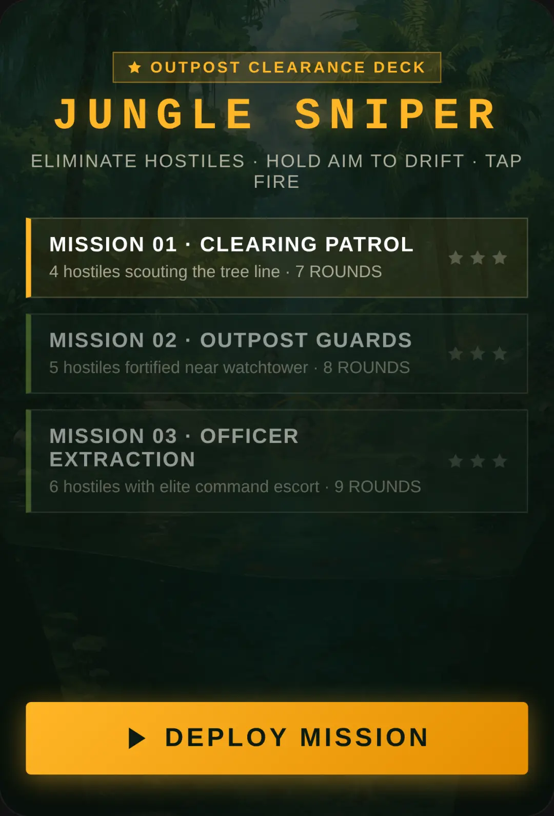 Jungle Outpost Sniper cover