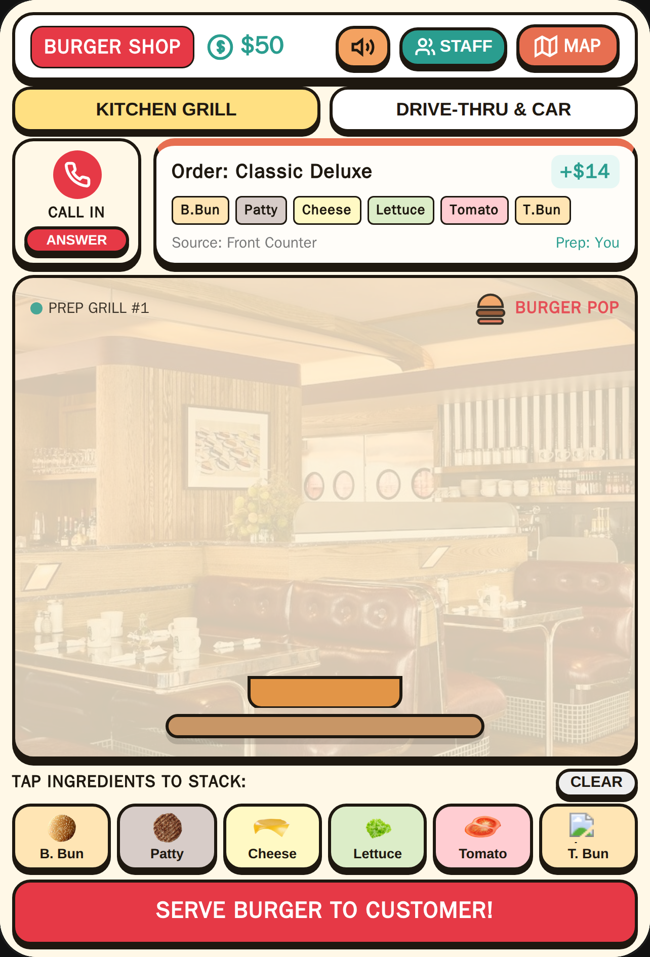 Burger Town Life Simulator cover