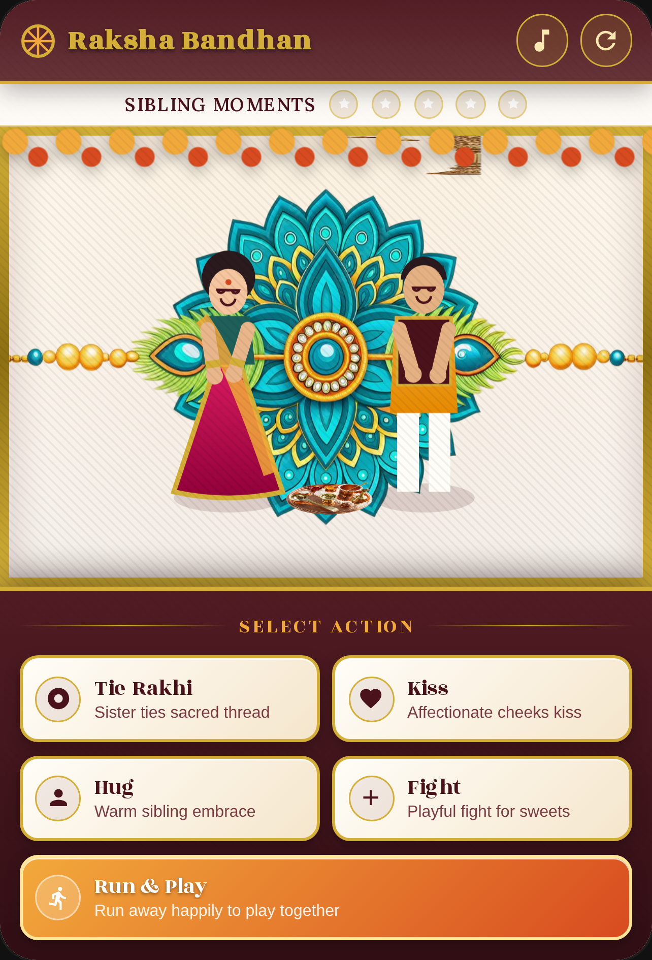 Raksha Bandhan - sibling love! cover