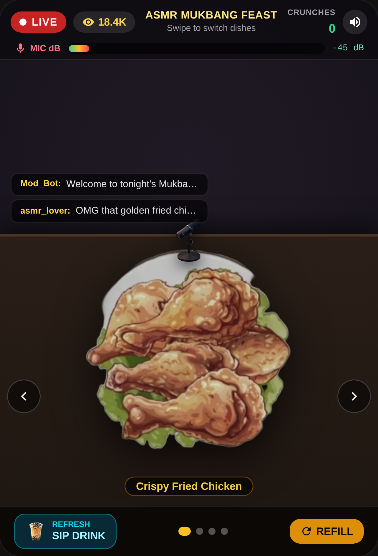 Mukbang ASMR Live Stream cover