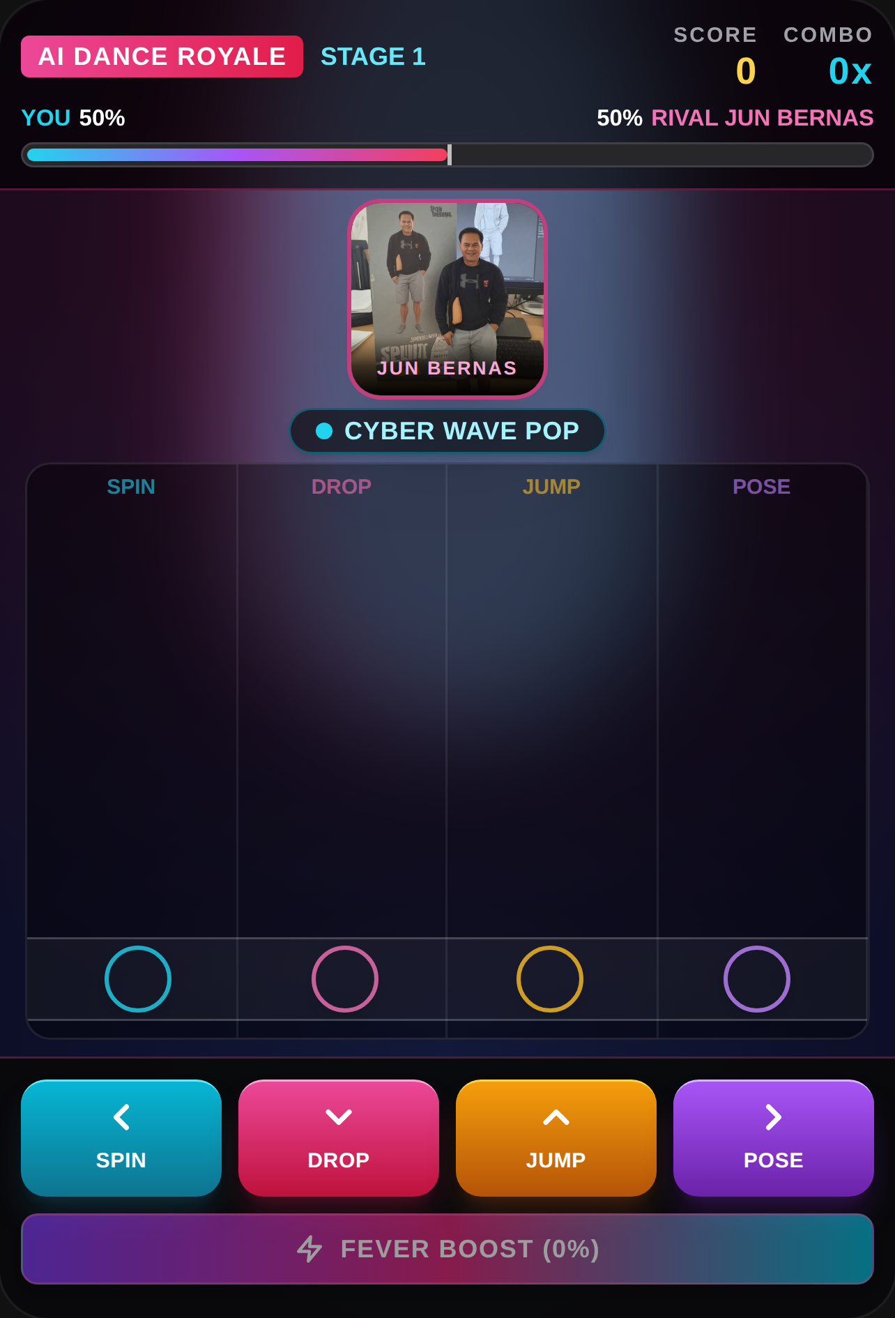 AI K-Pop Dance Battle Jun Bernas cover