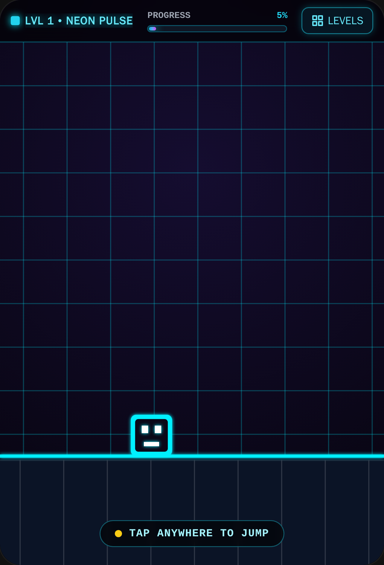 Geometry Dash - Neon Platformer cover
