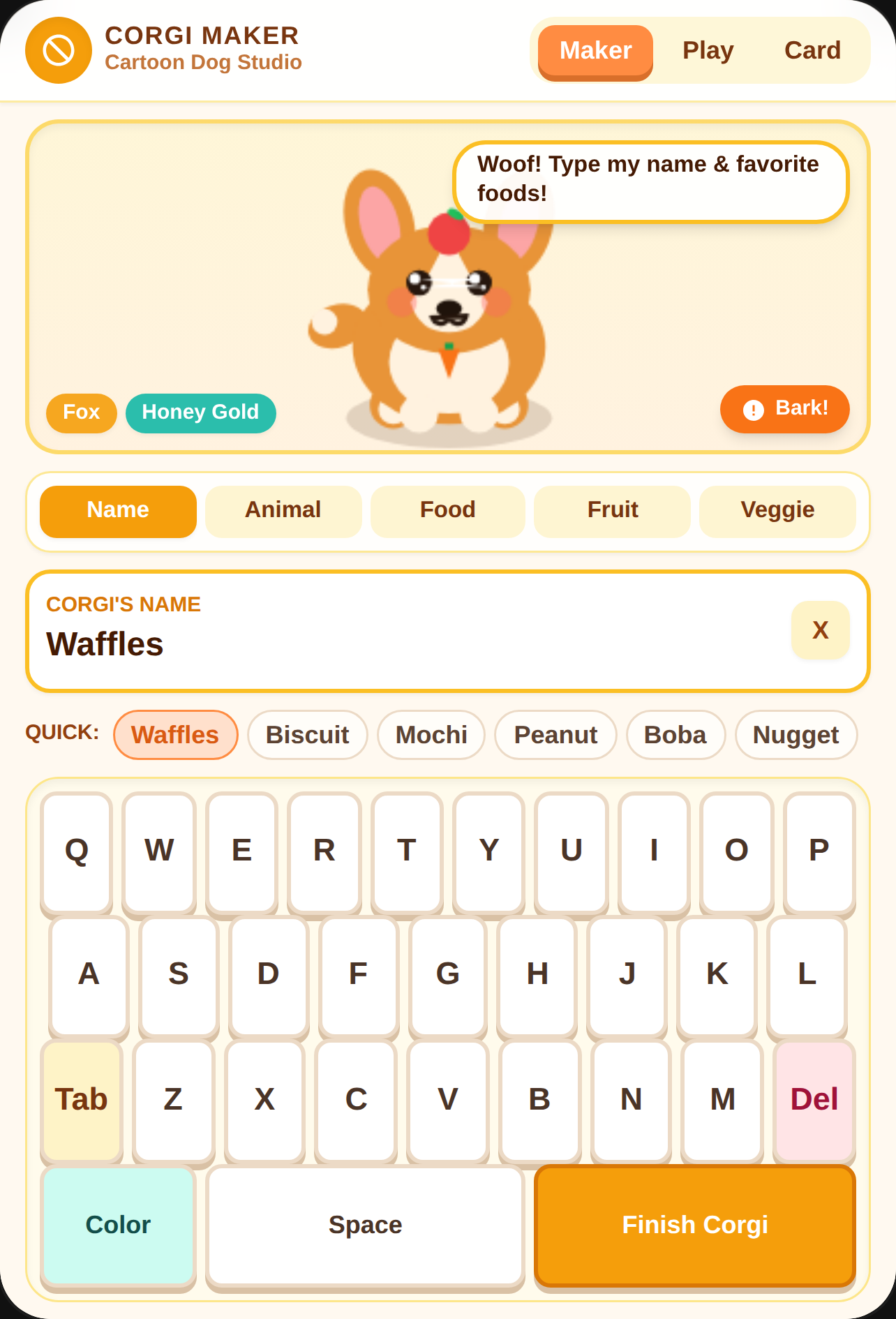Cartoon Corgi Maker cover