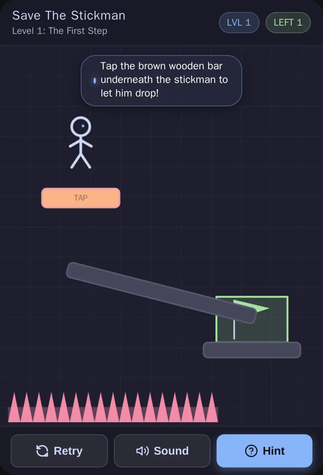 Save The Stickman: Physics Puzzle cover
