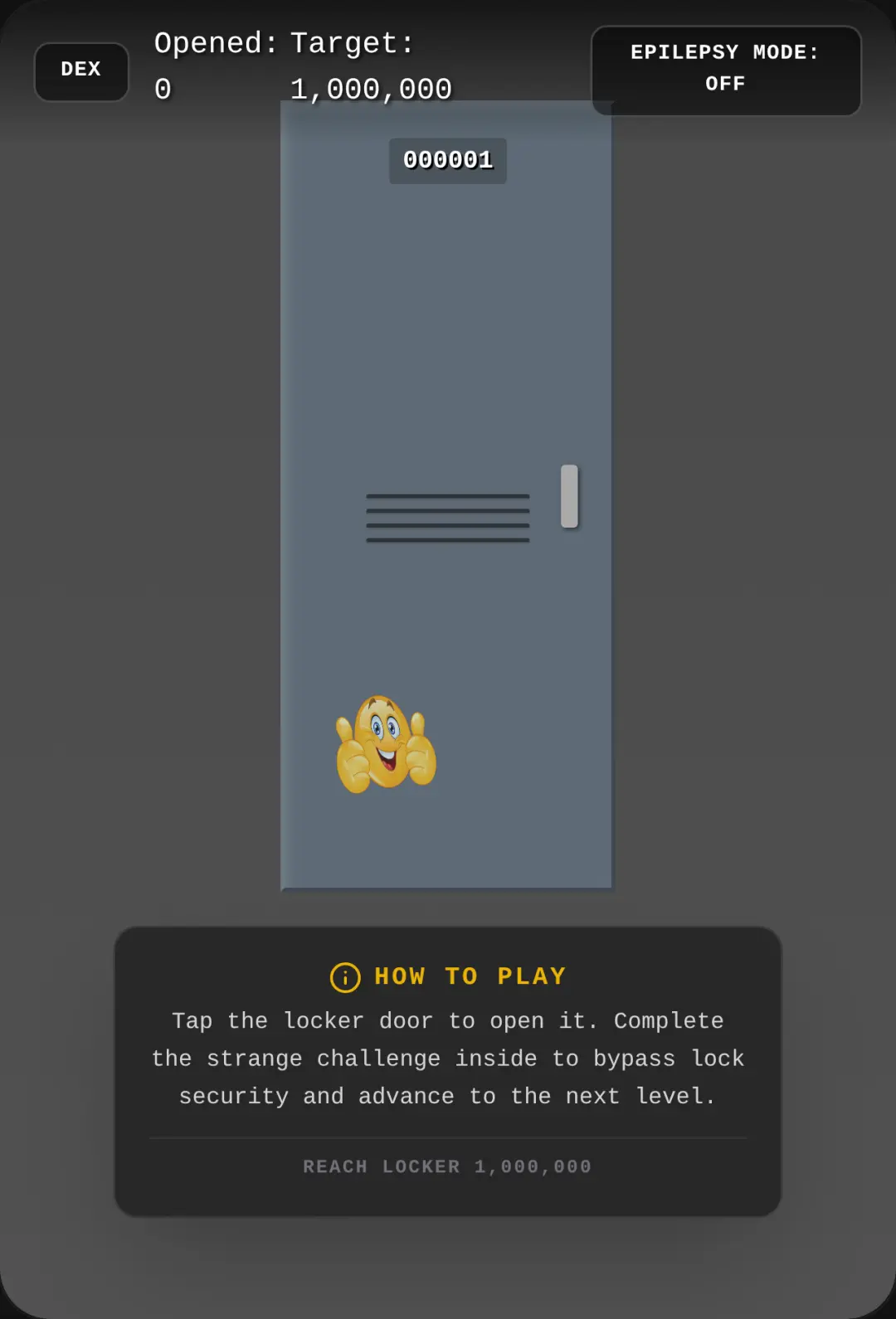 The Millionth Locker cover