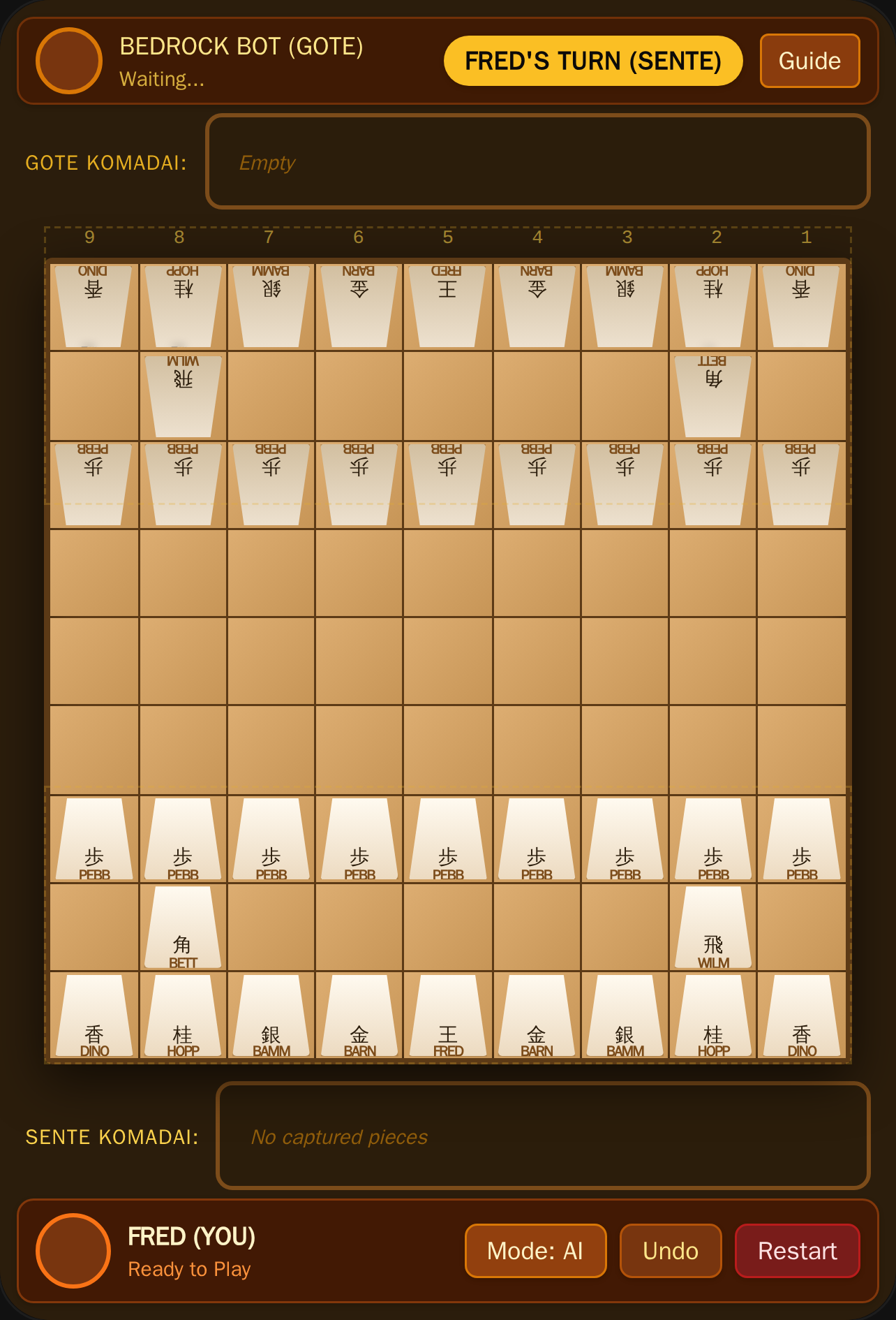 Flintstones Bedrock Shogi cover