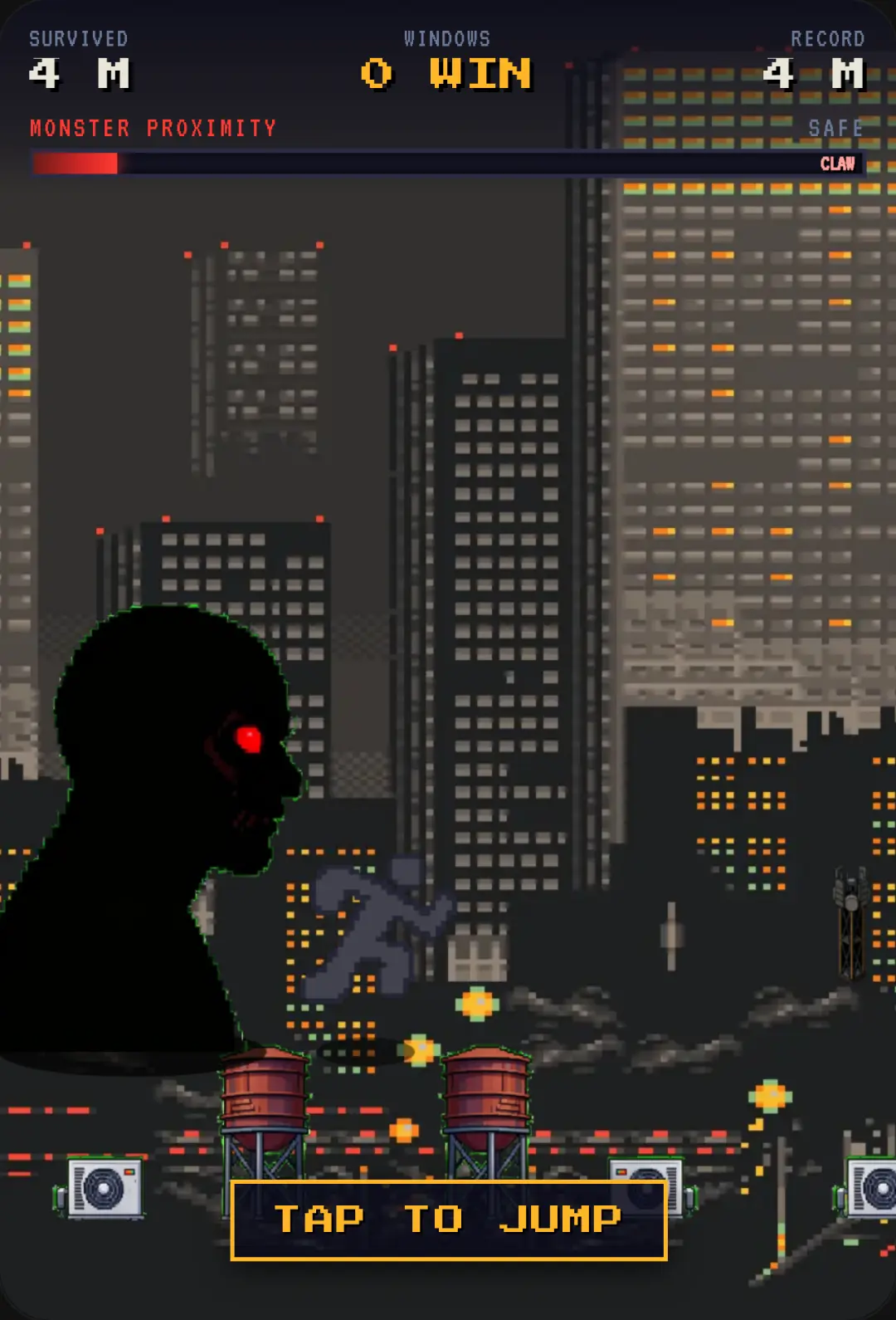 Rooftop Escape: Monster Chase cover