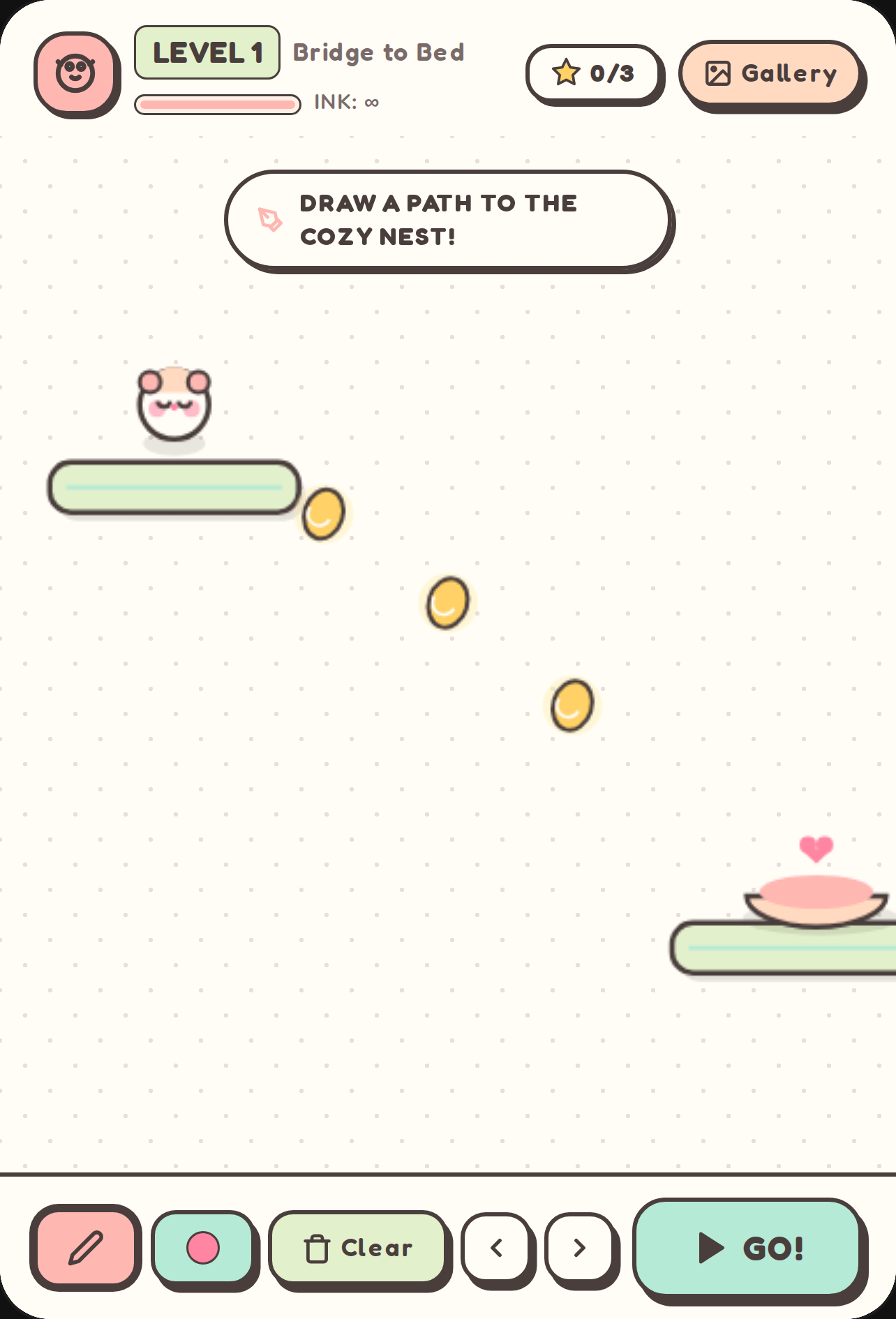 Mochi's Cozy Path - Cute Drawing Puzzle cover