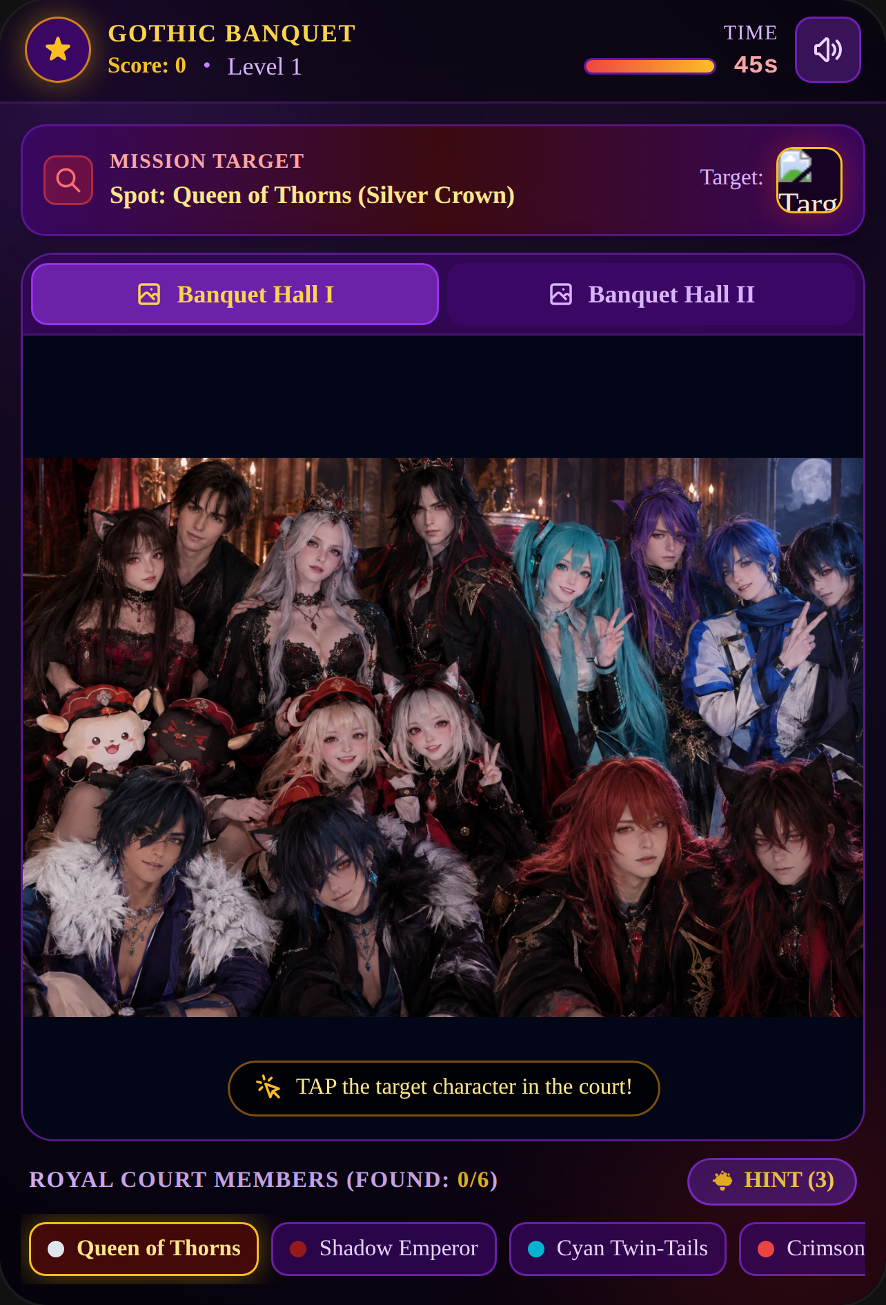 Gothic Royal Cosplay Spot & Match cover