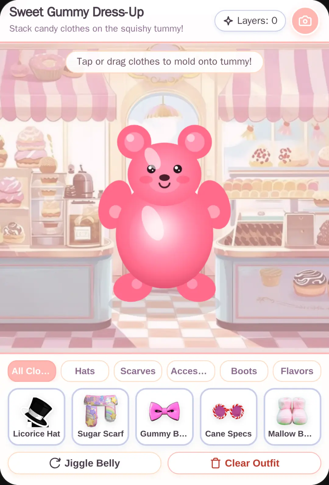 Gummy Bear Candy Wardrobe cover