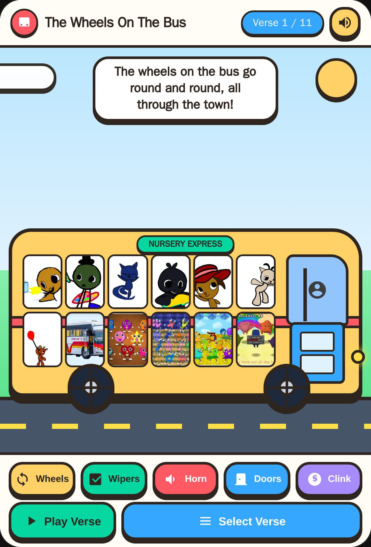 The Wheels On The Bus cover